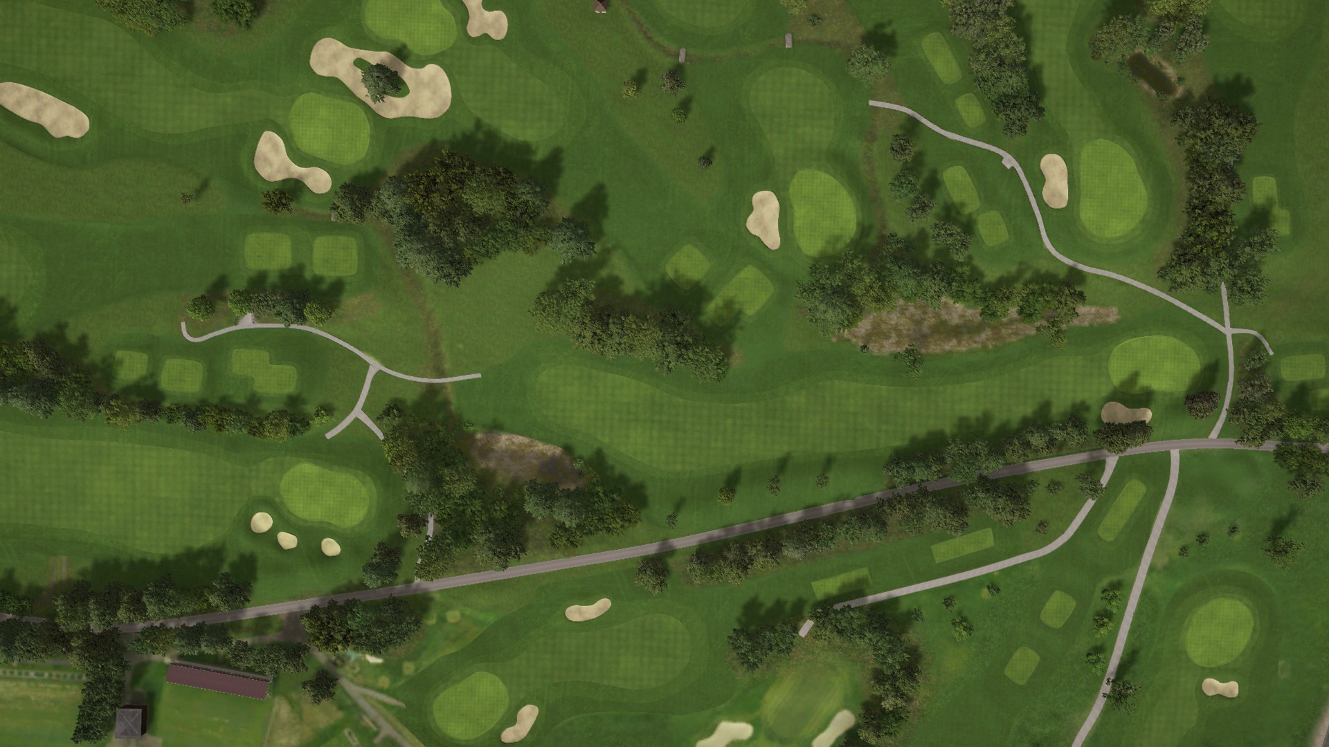 Hole 2 at Holzhäusern Golf Park