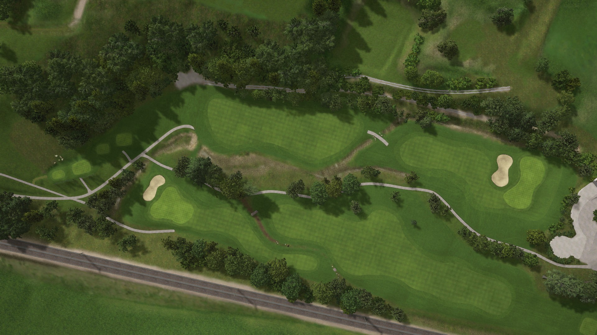 Hole 5 at Holzhäusern Golf Park
