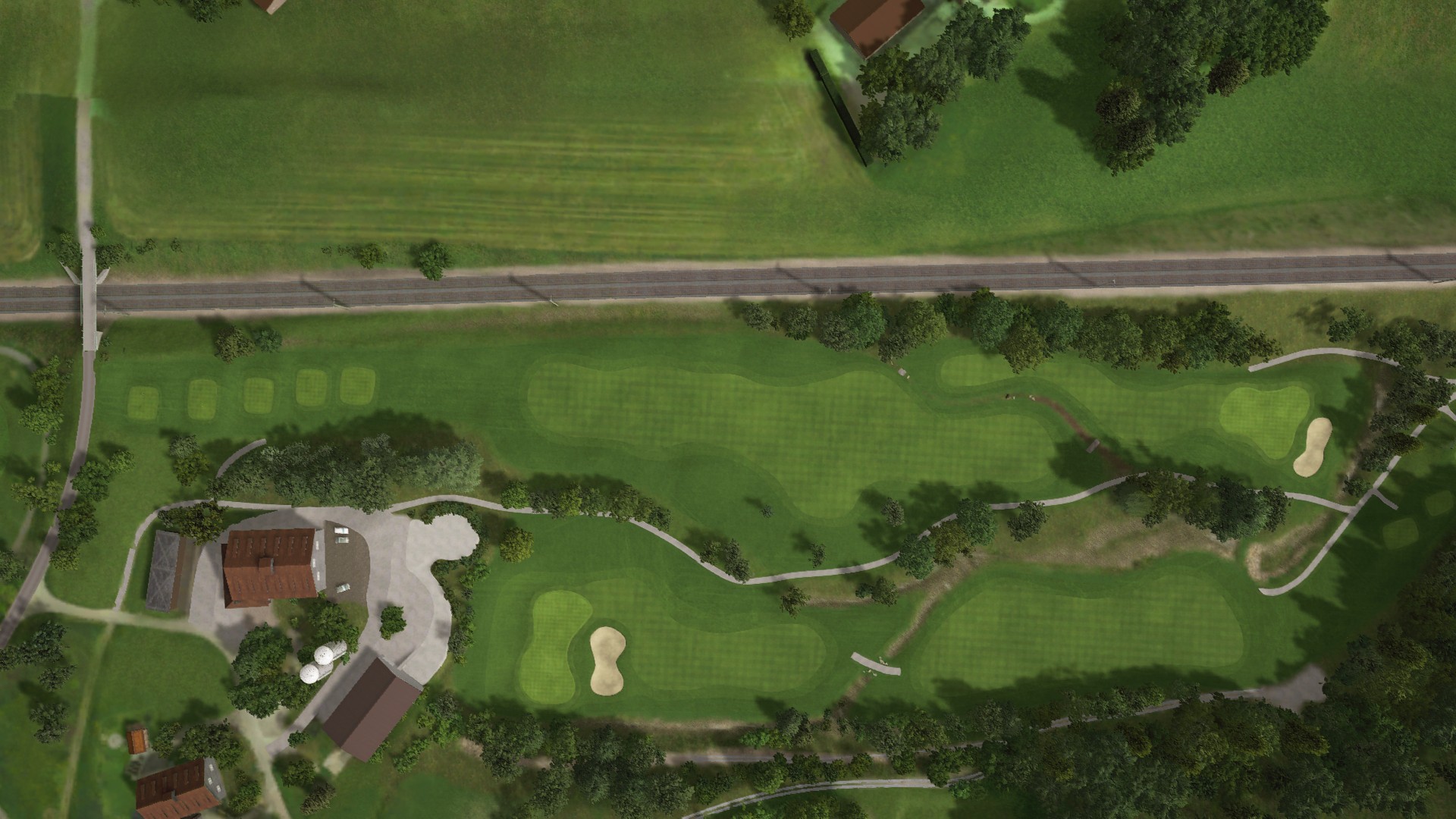 Hole 6 at Holzhäusern Golf Park