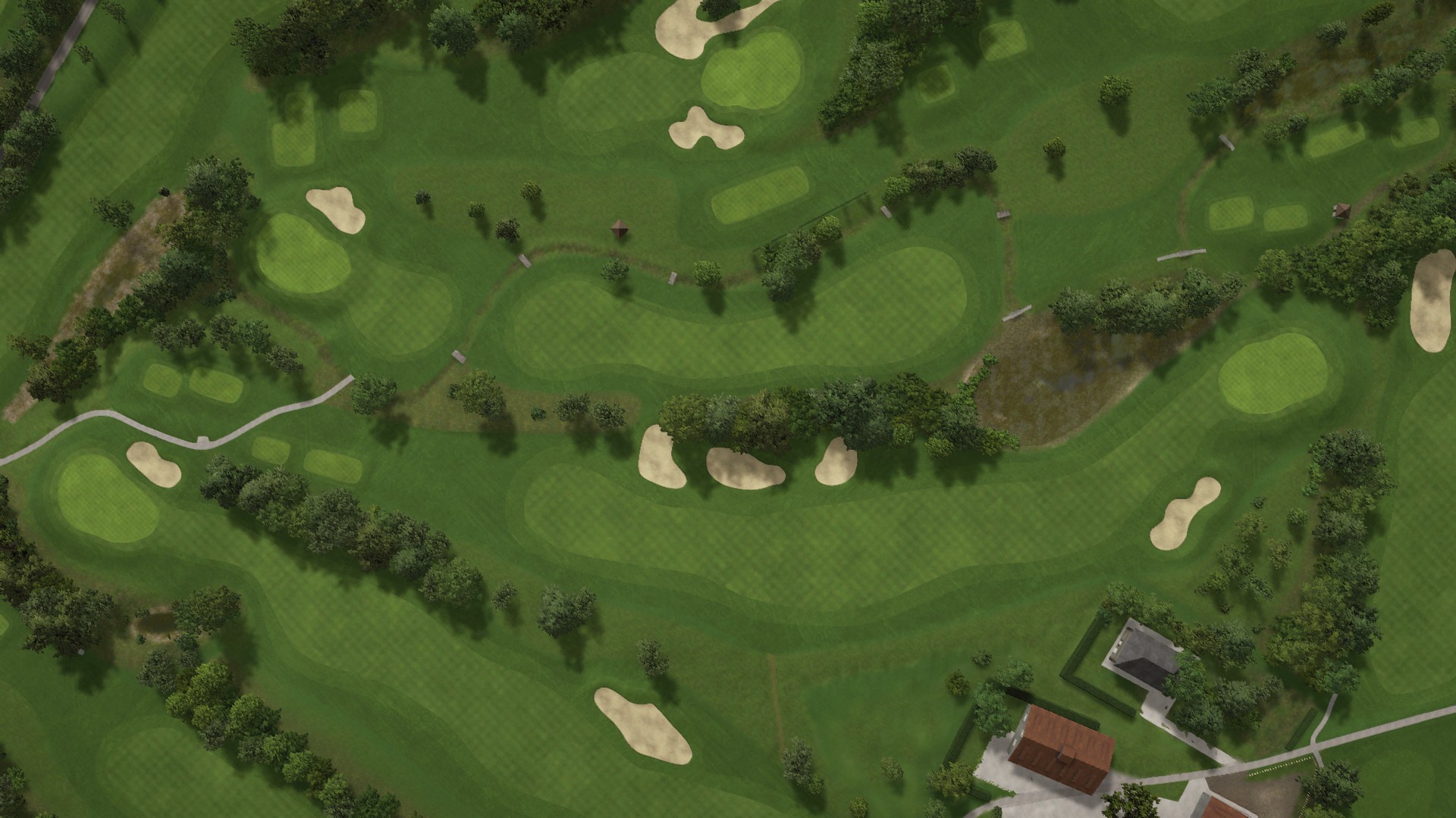 Hole 13 at Holzhäusern Golf Park