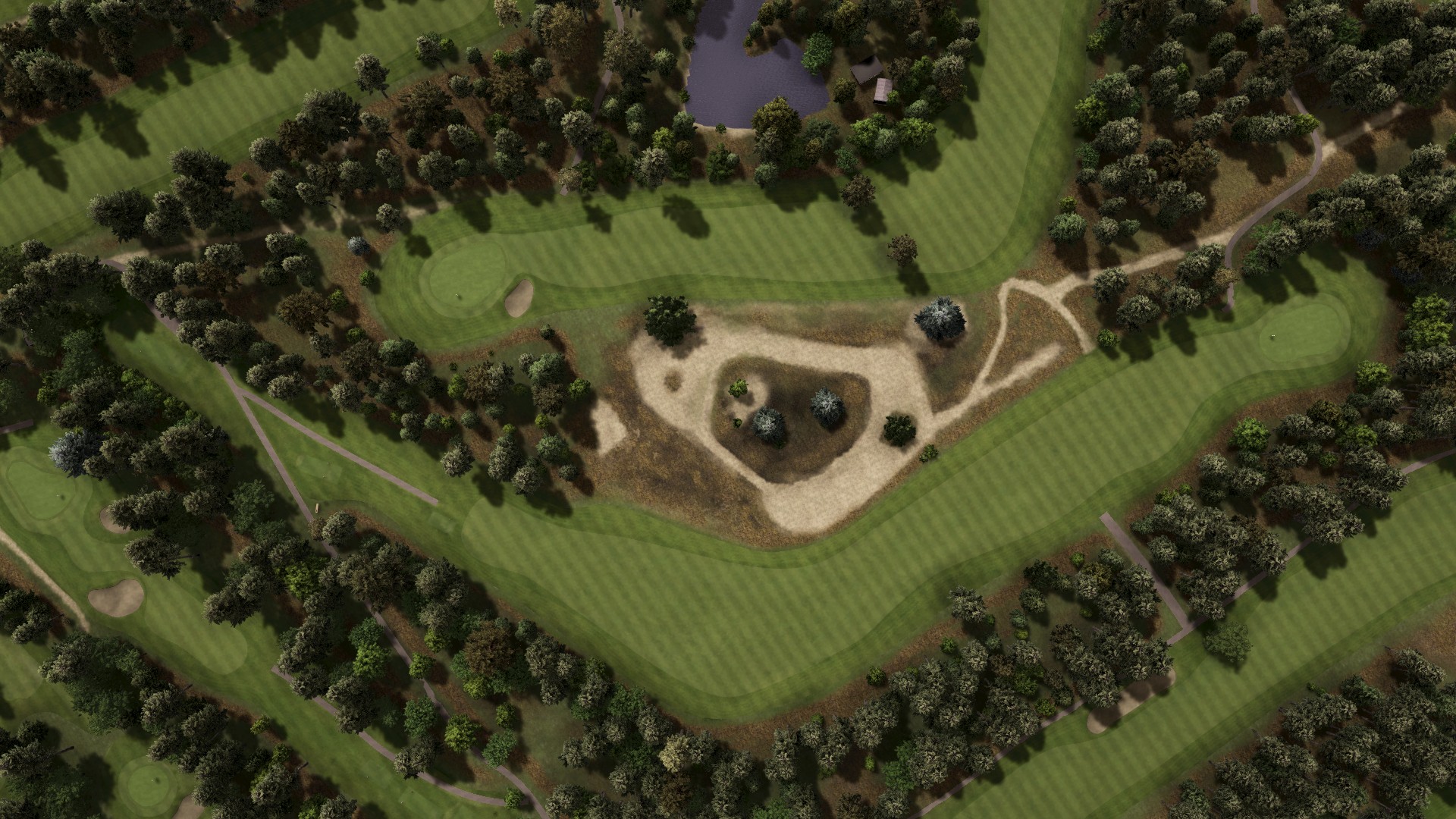 Hole 1 at Hooge Graven  GolfClub Ommen
