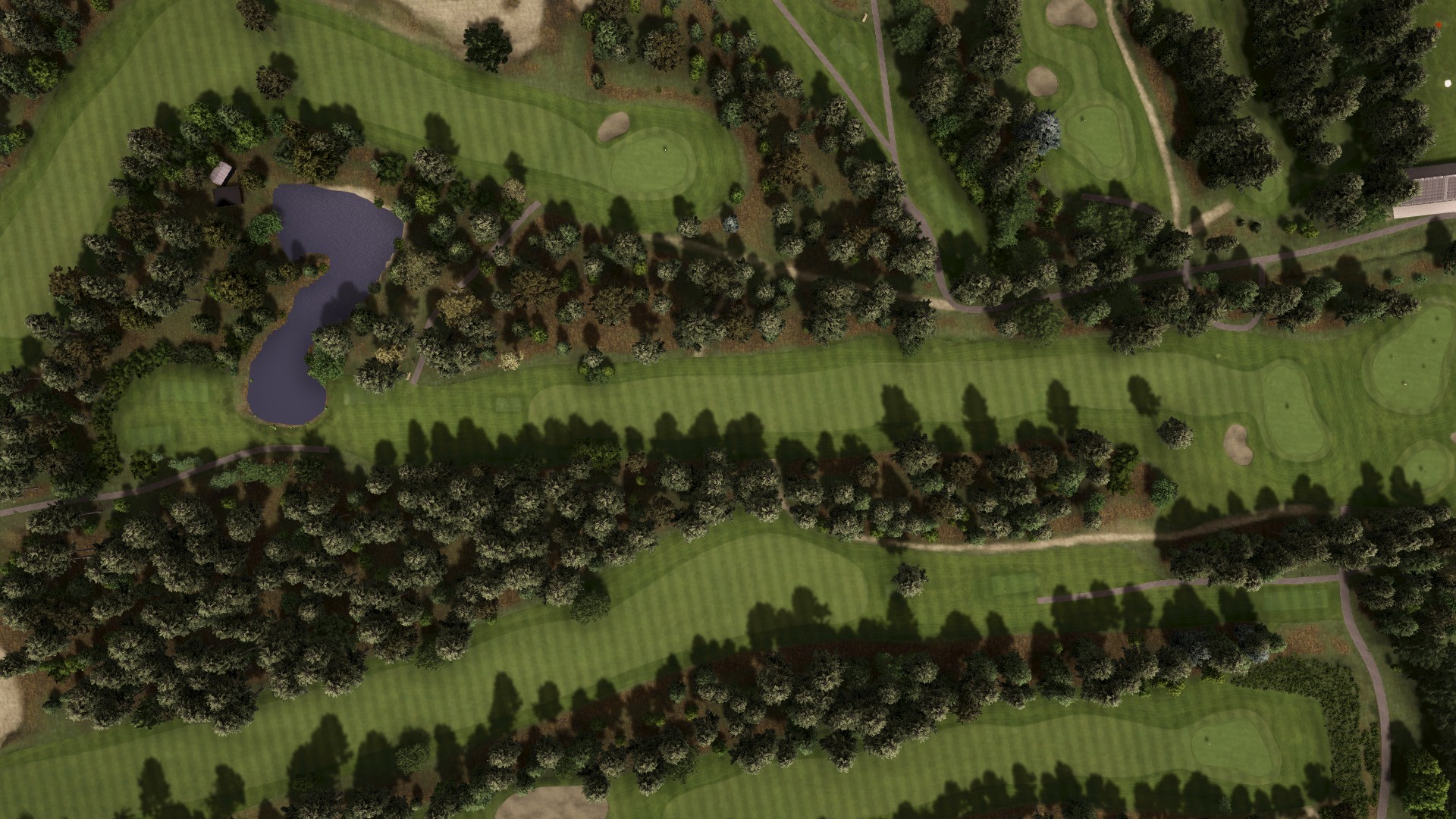 Hole 18 at Hooge Graven  GolfClub Ommen