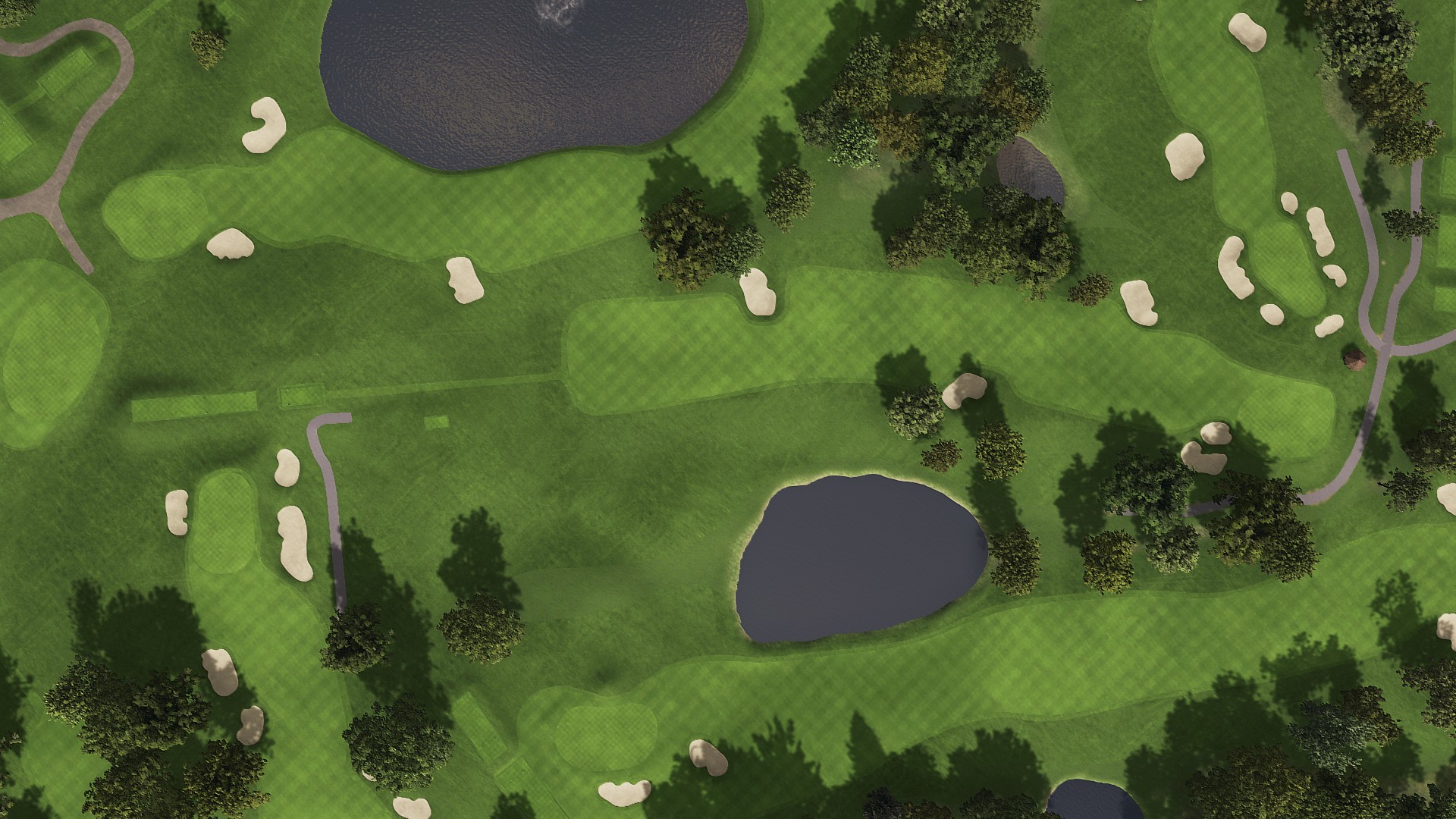 Hole 7 at Interlachen Country Club (Pre-Restoration)