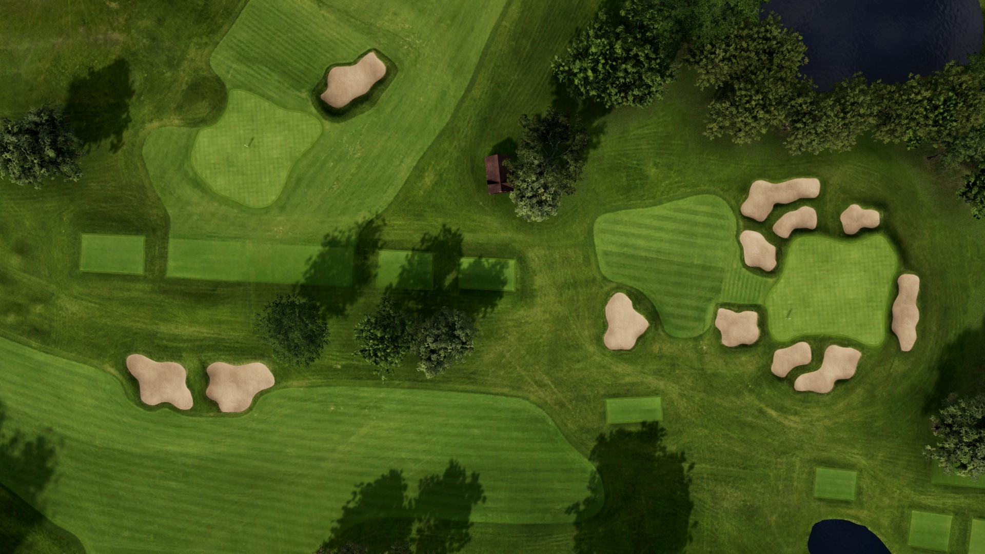 Hole 5 at Interlachen Country Club (Post-Restoration)