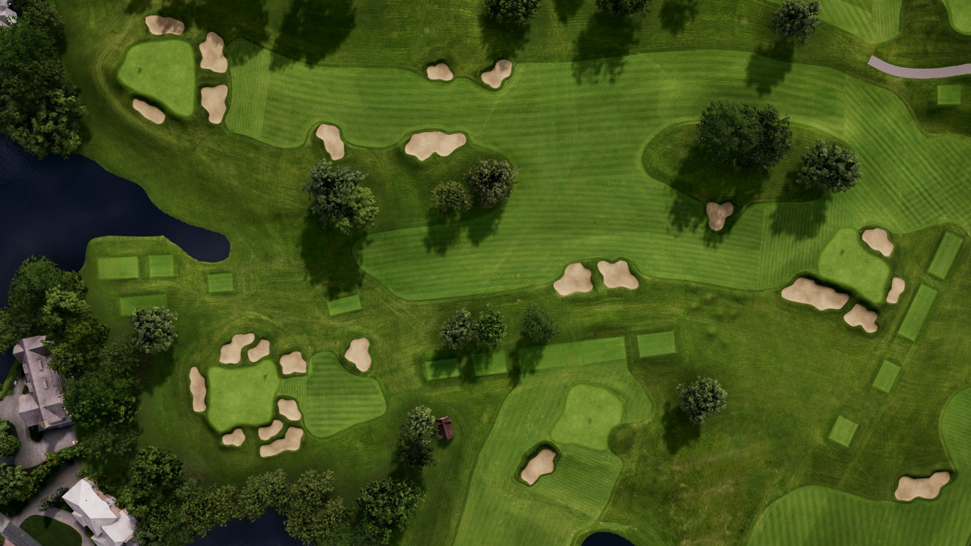 Hole 6 at Interlachen Country Club (Post-Restoration)