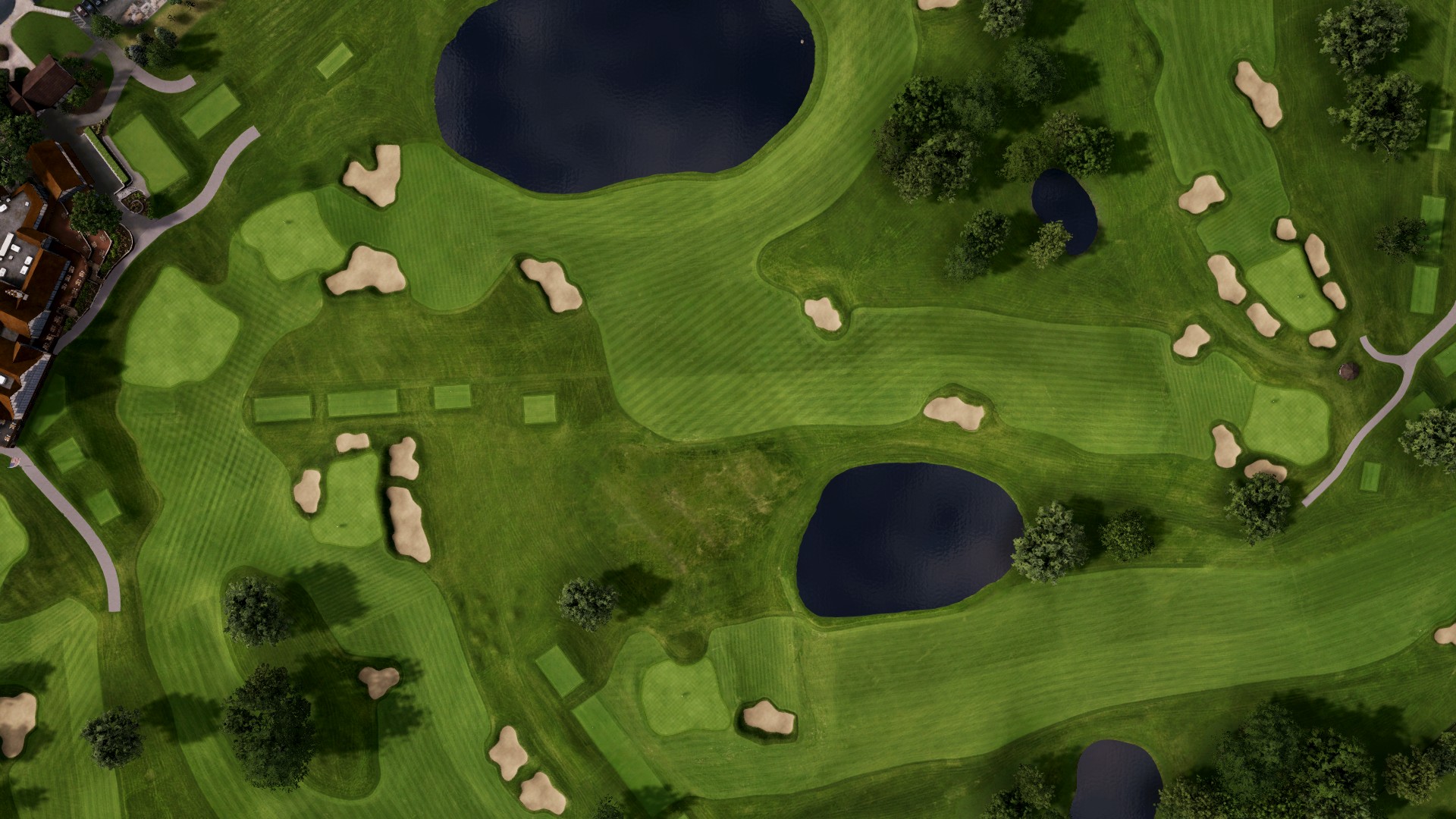 Hole 7 at Interlachen Country Club (Post-Restoration)