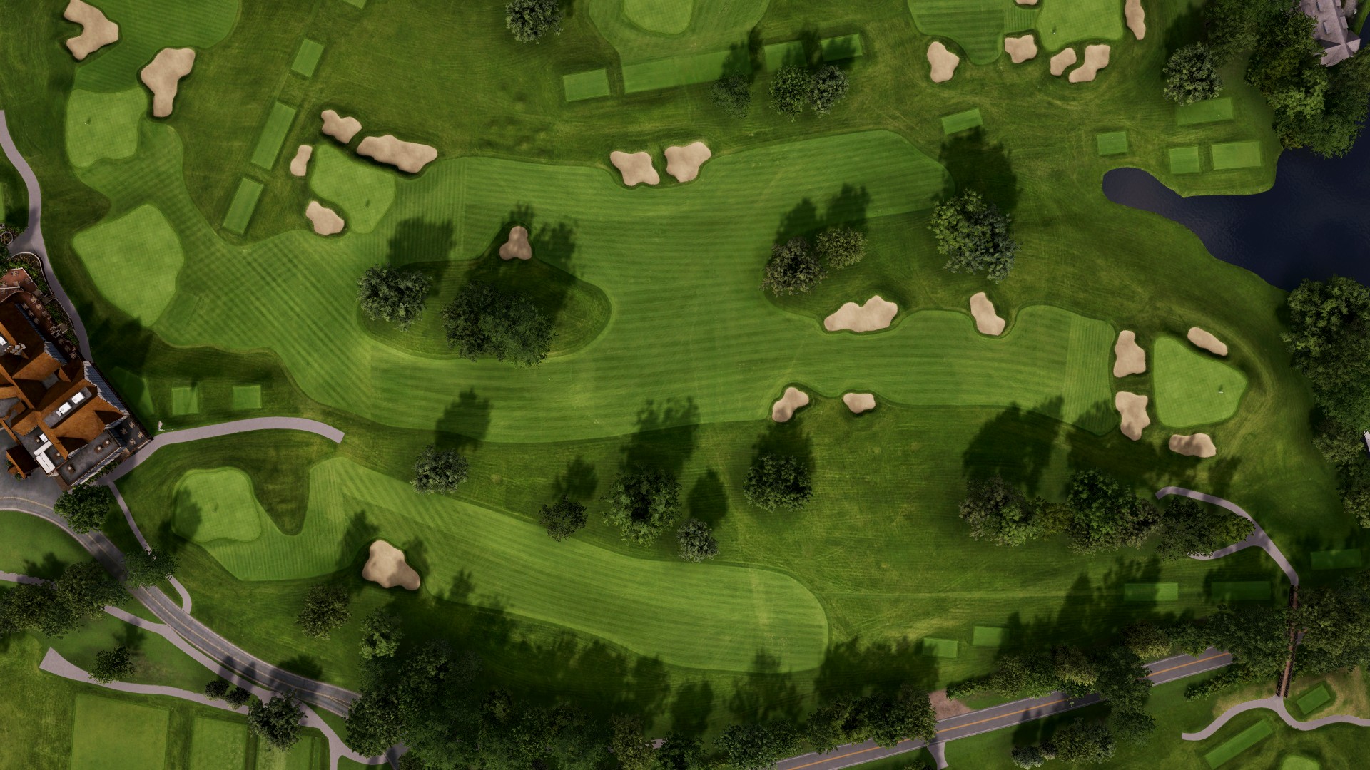 Hole 10 at Interlachen Country Club (Post-Restoration)