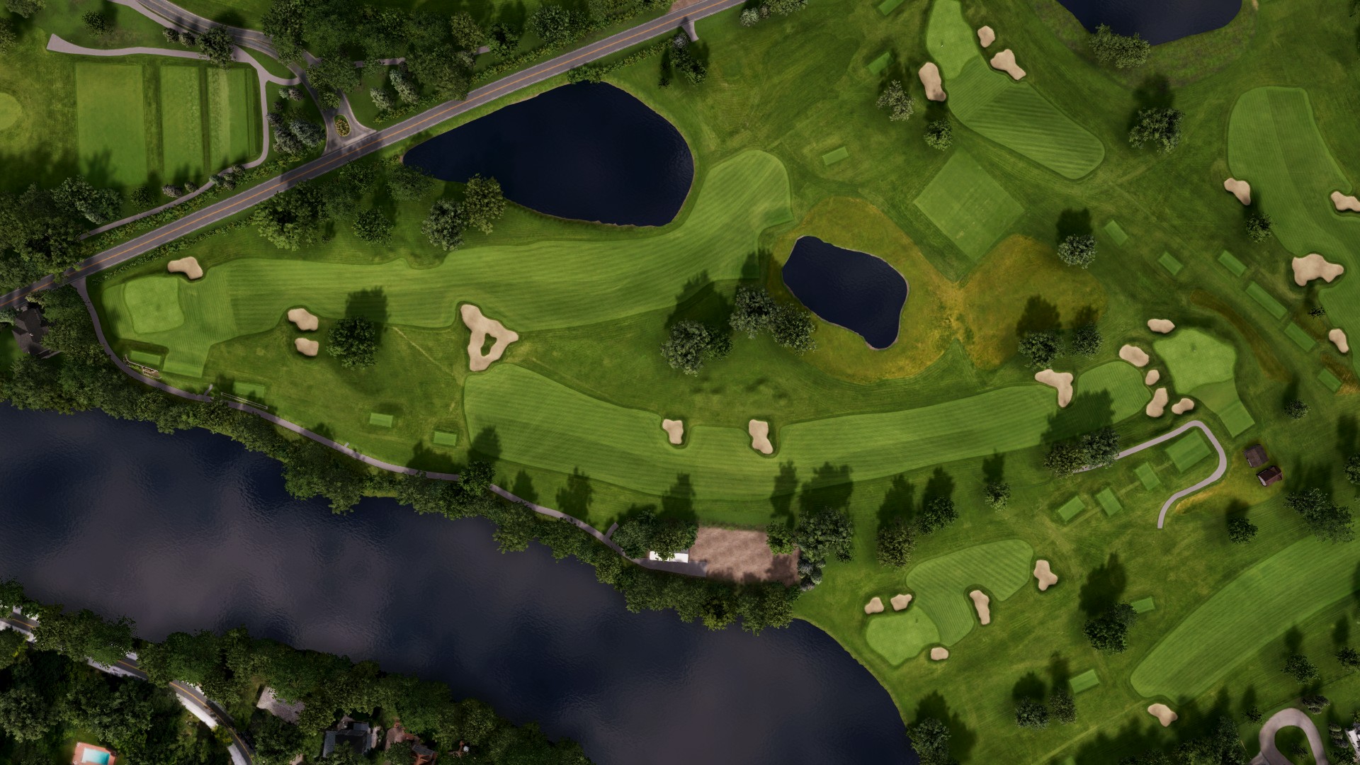 Hole 12 at Interlachen Country Club (Post-Restoration)