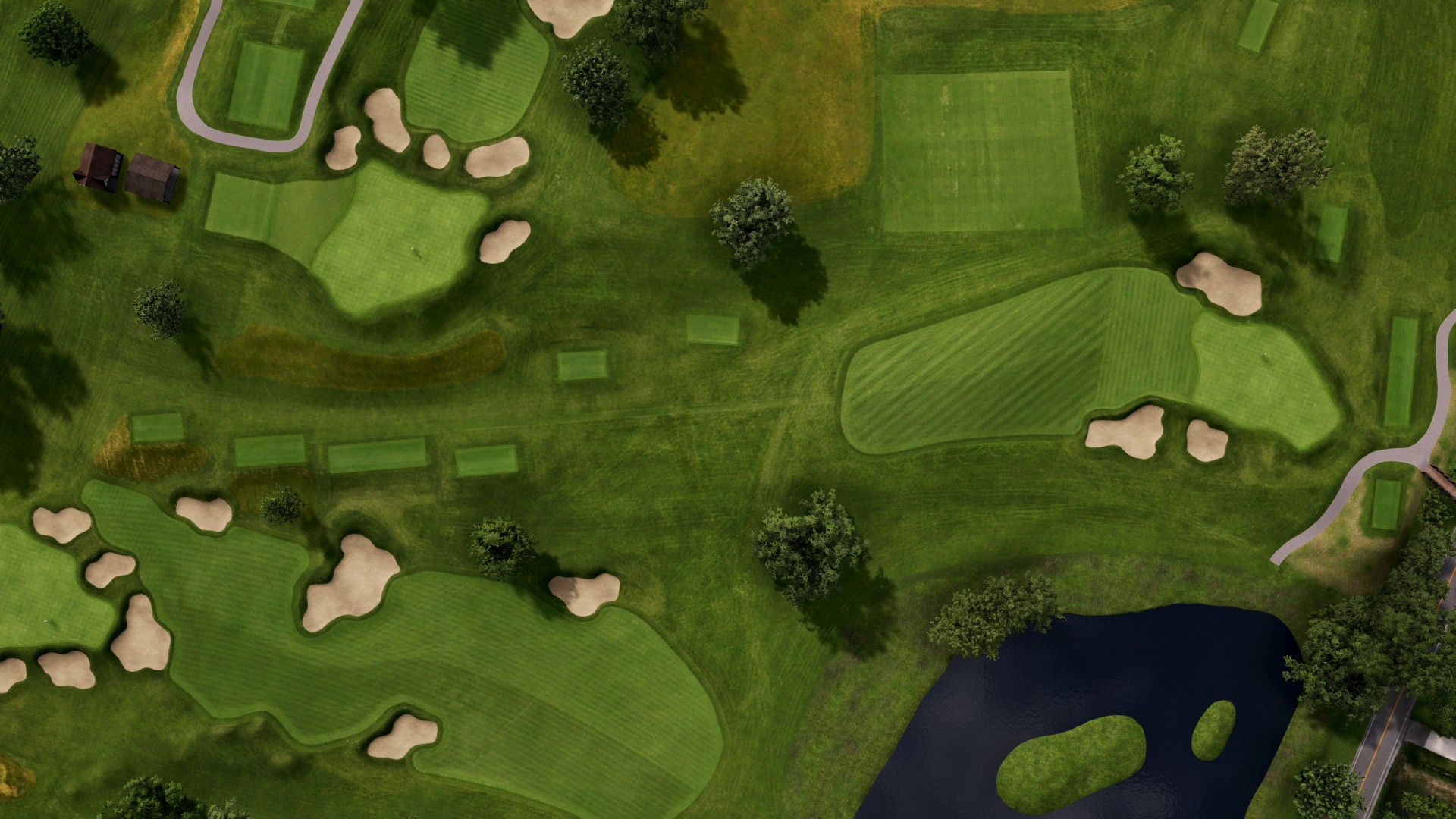 Hole 17 at Interlachen Country Club (Post-Restoration)
