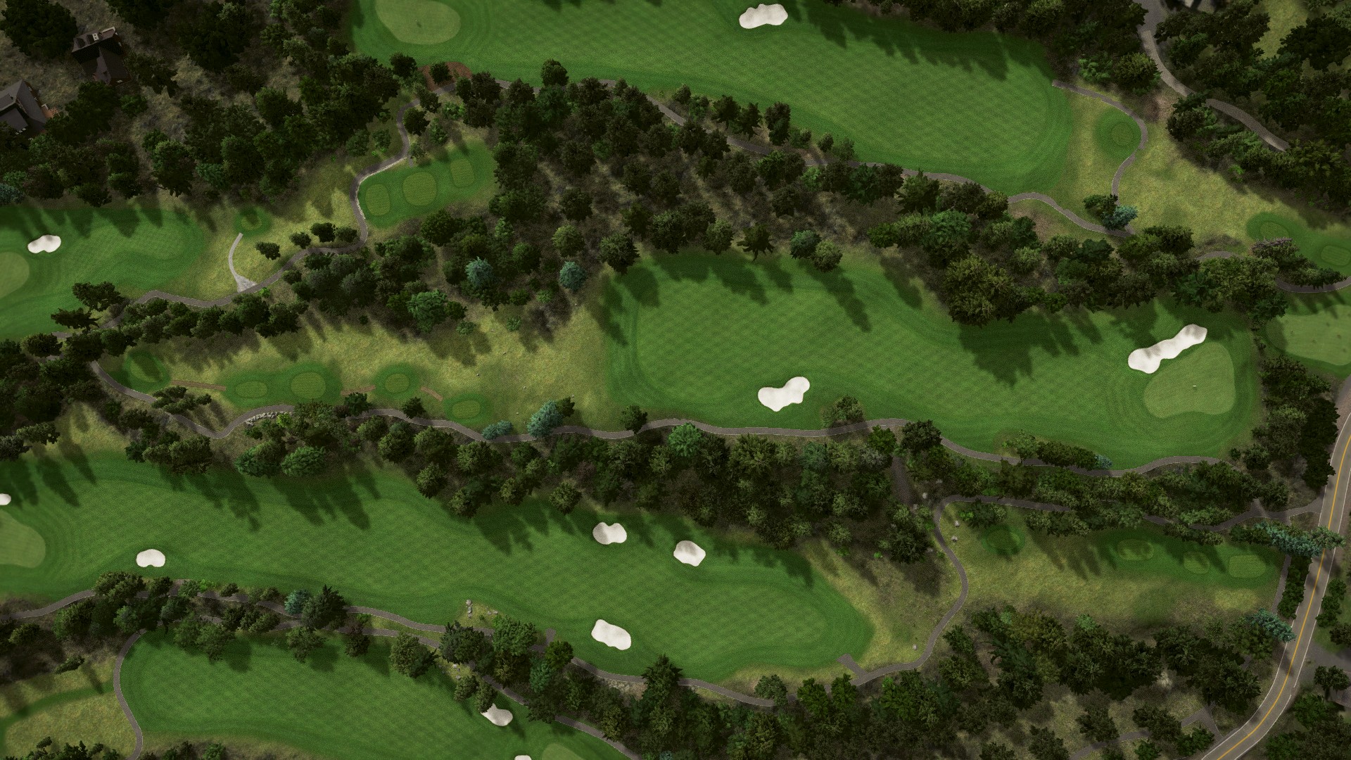 Hole 3 at Iron Horse Golf Club