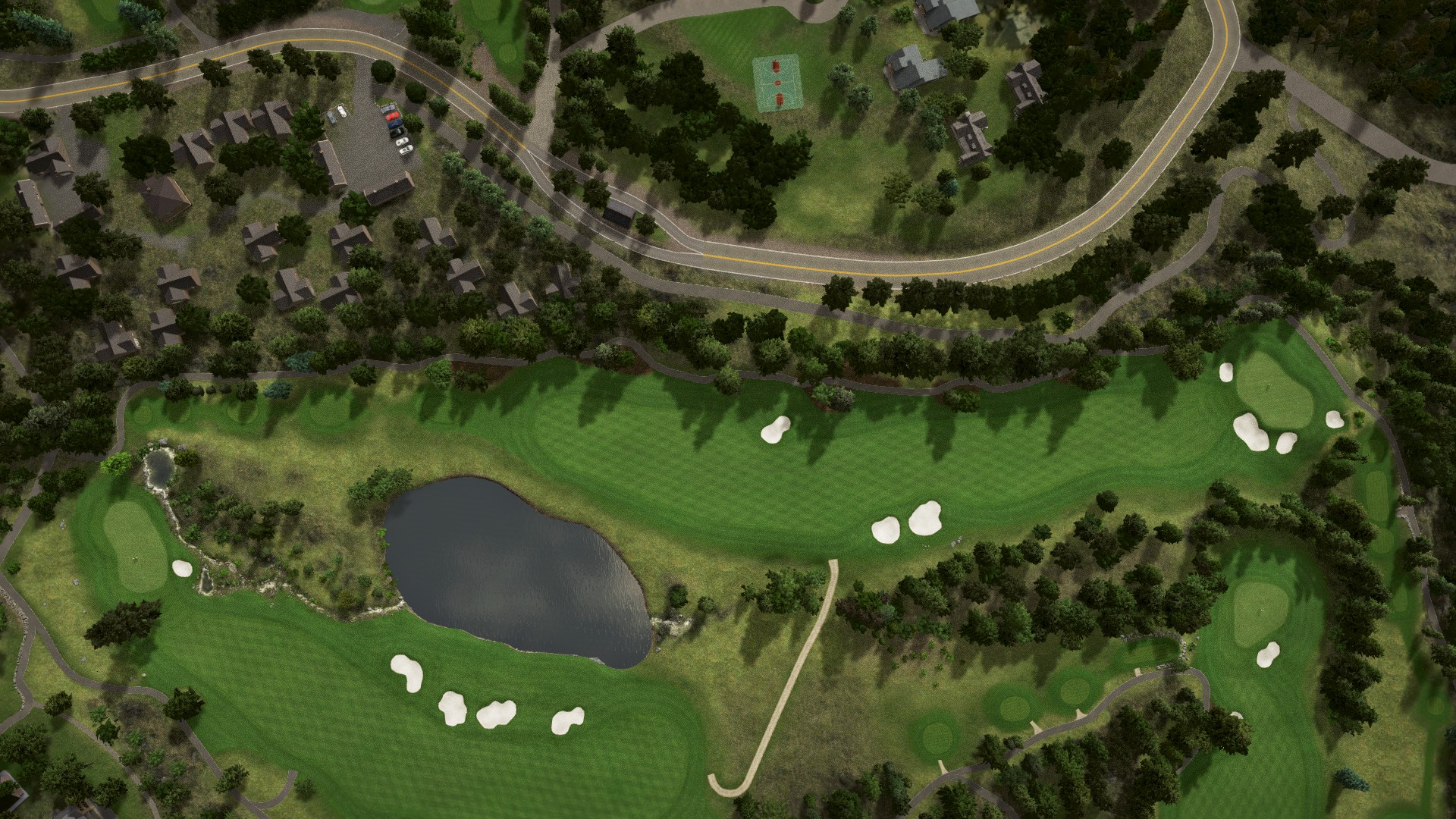 Hole 10 at Iron Horse Golf Club