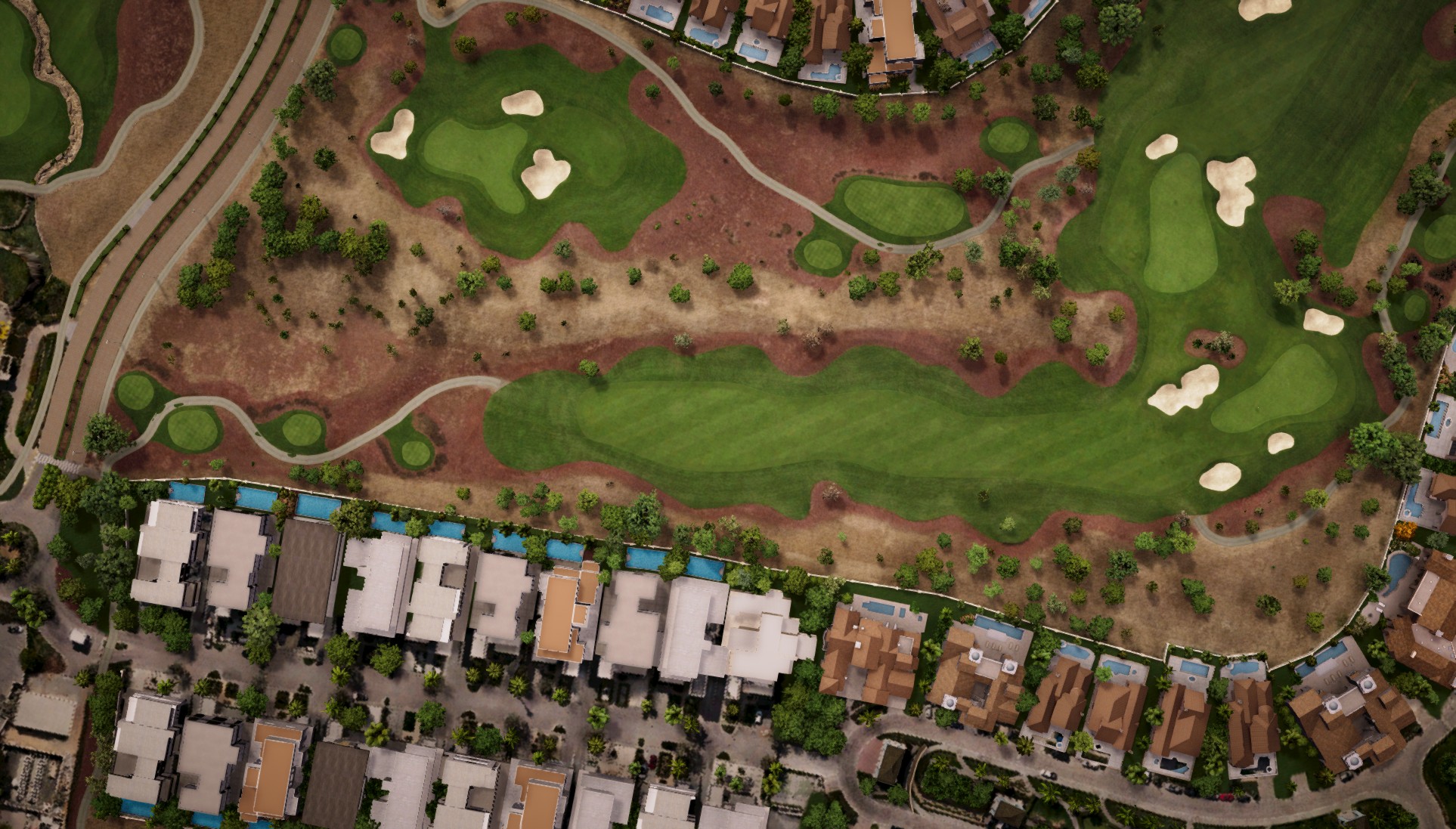 Hole 10 at Jumeirah Golf Estates - Earth Course