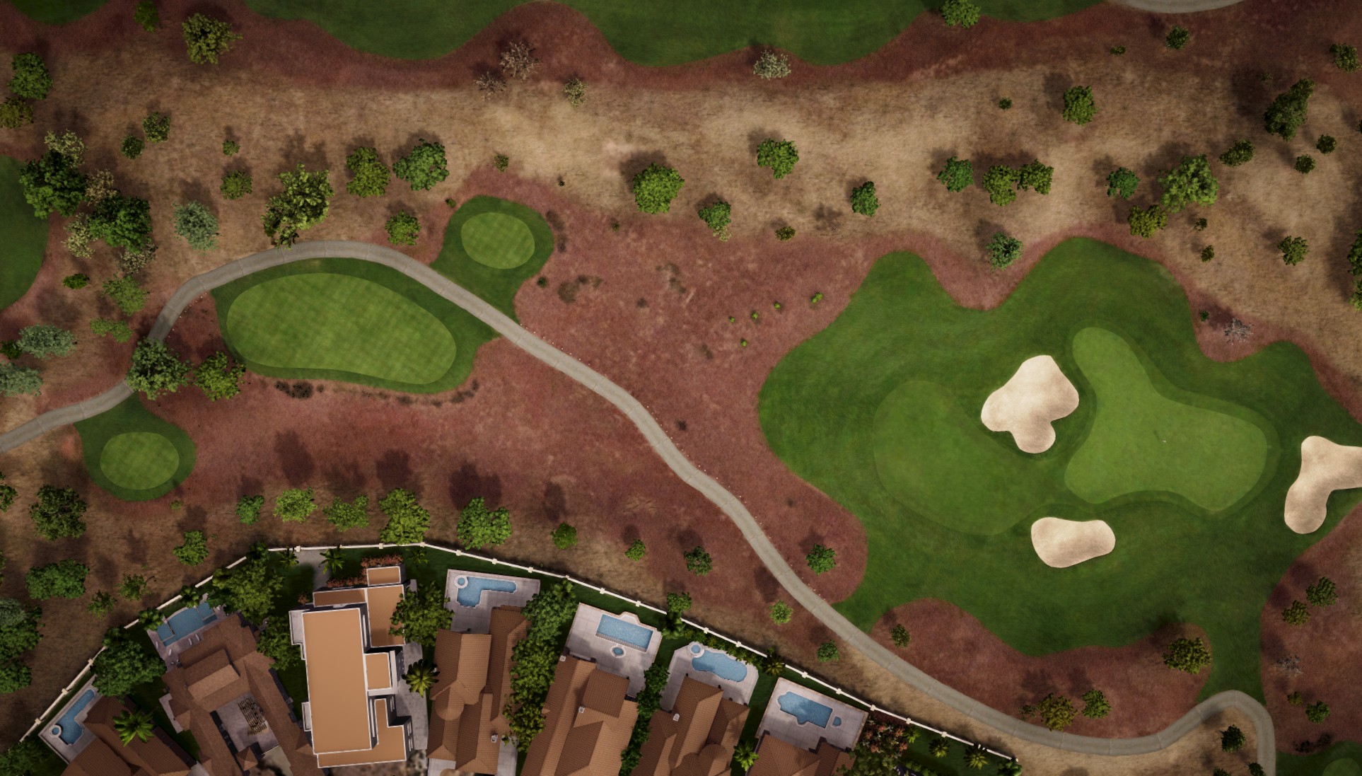 Hole 13 at Jumeirah Golf Estates - Earth Course
