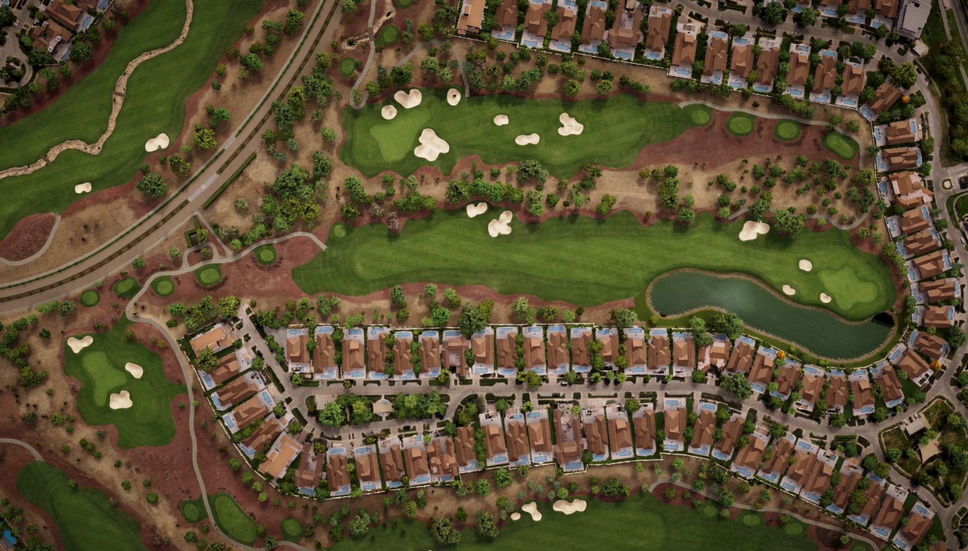Hole 14 at Jumeirah Golf Estates - Earth Course