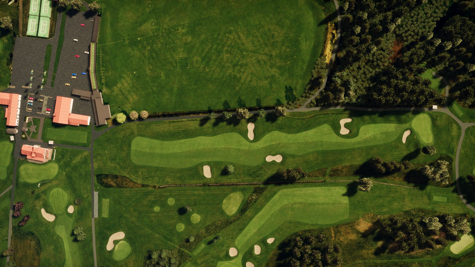Hole 1 at Karlstads Golfklubb
