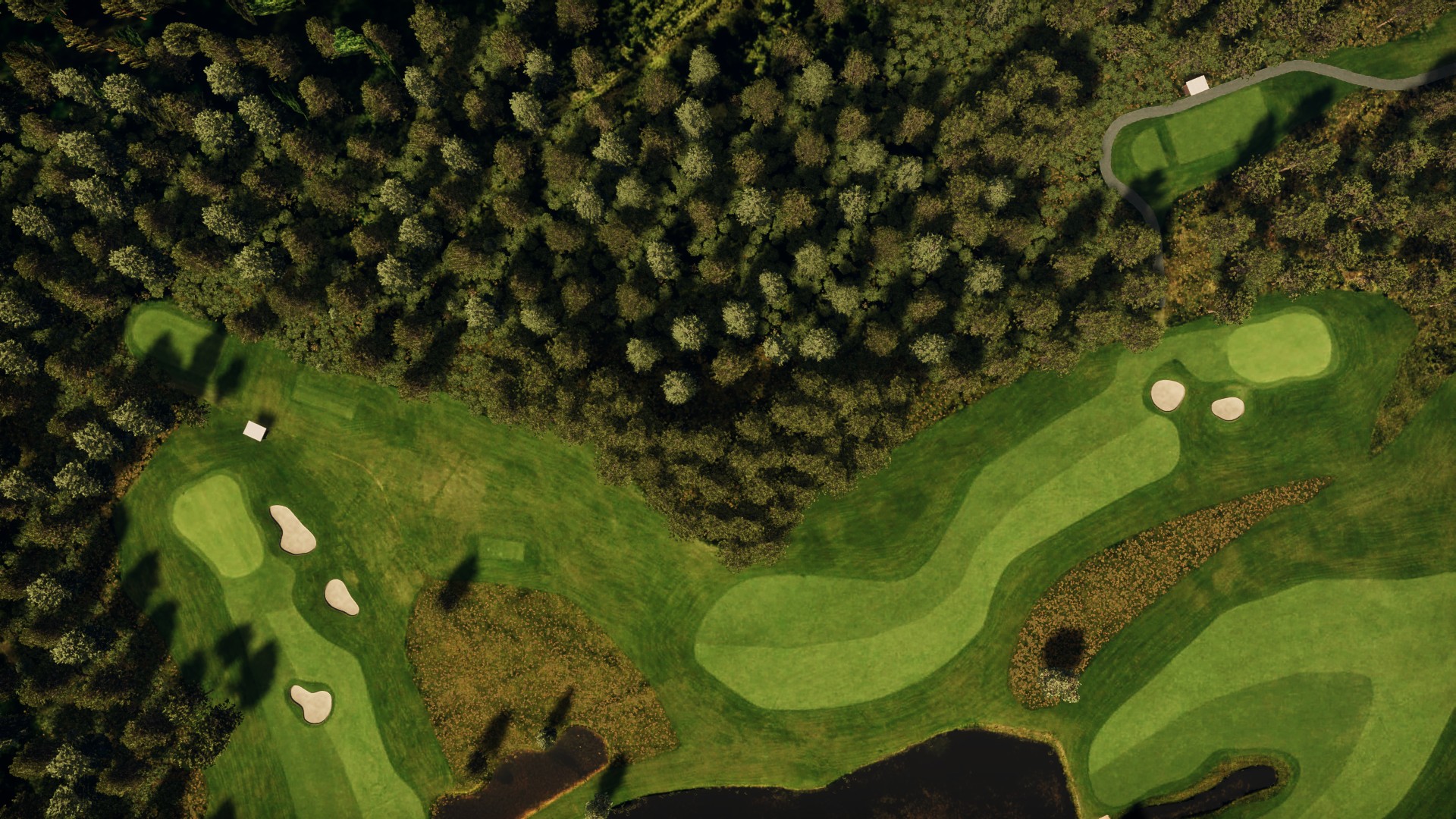 Hole 4 at Karlstads Golfklubb