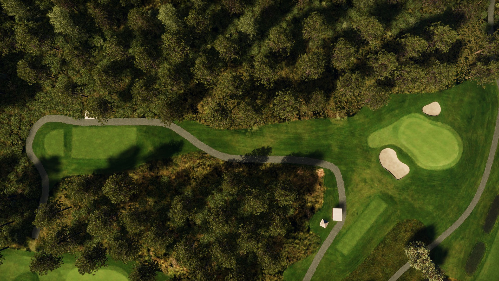 Hole 5 at Karlstads Golfklubb