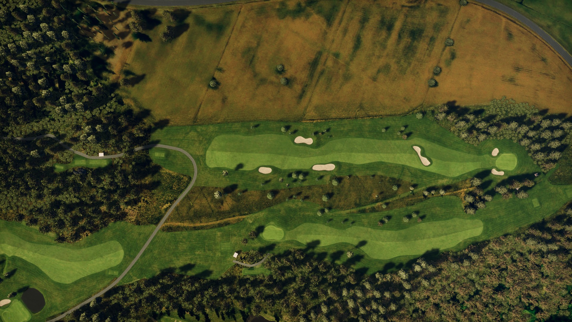 Hole 13 at Karlstads Golfklubb