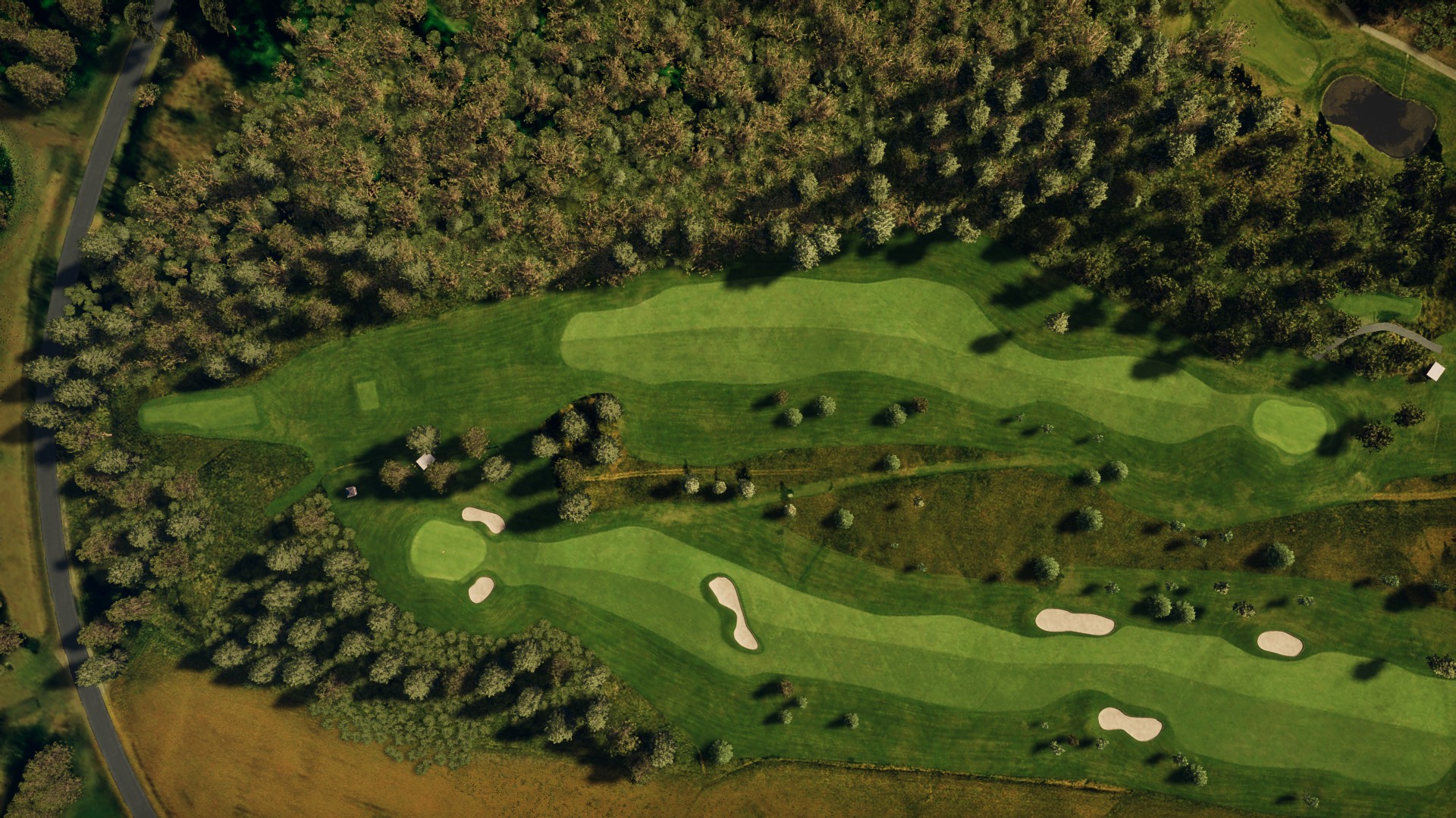 Hole 14 at Karlstads Golfklubb