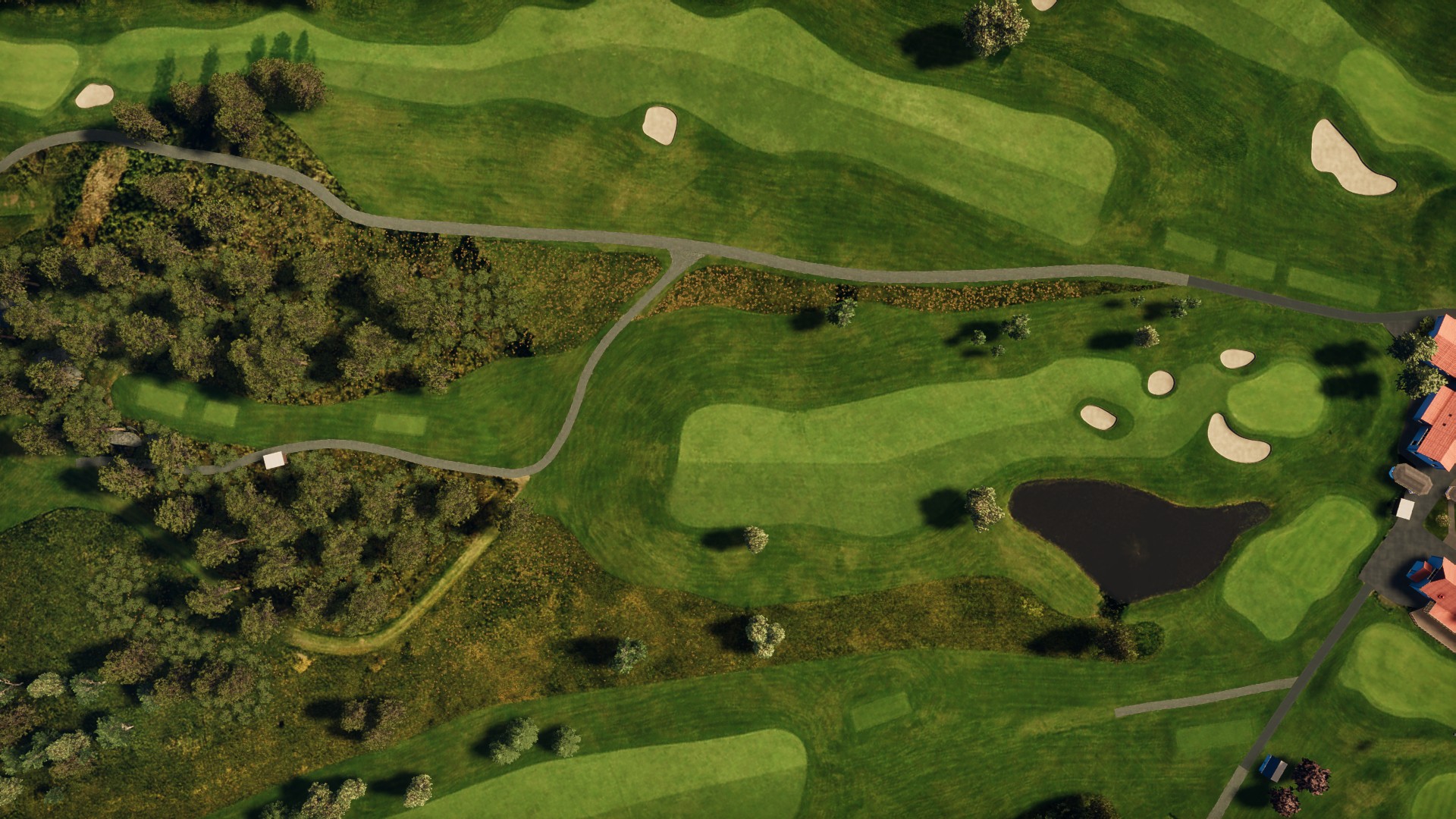 Hole 18 at Karlstads Golfklubb