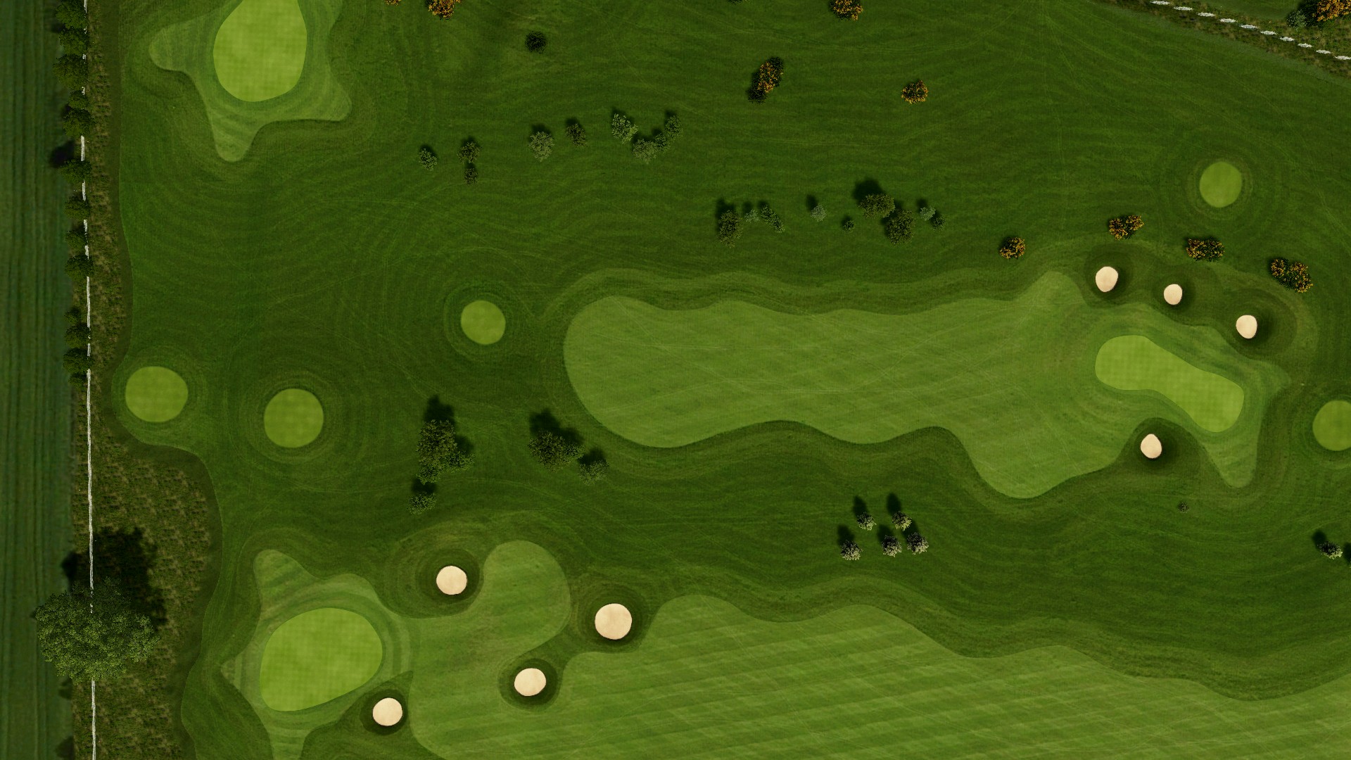 Hole 4 at Kingsfield Golf Centre