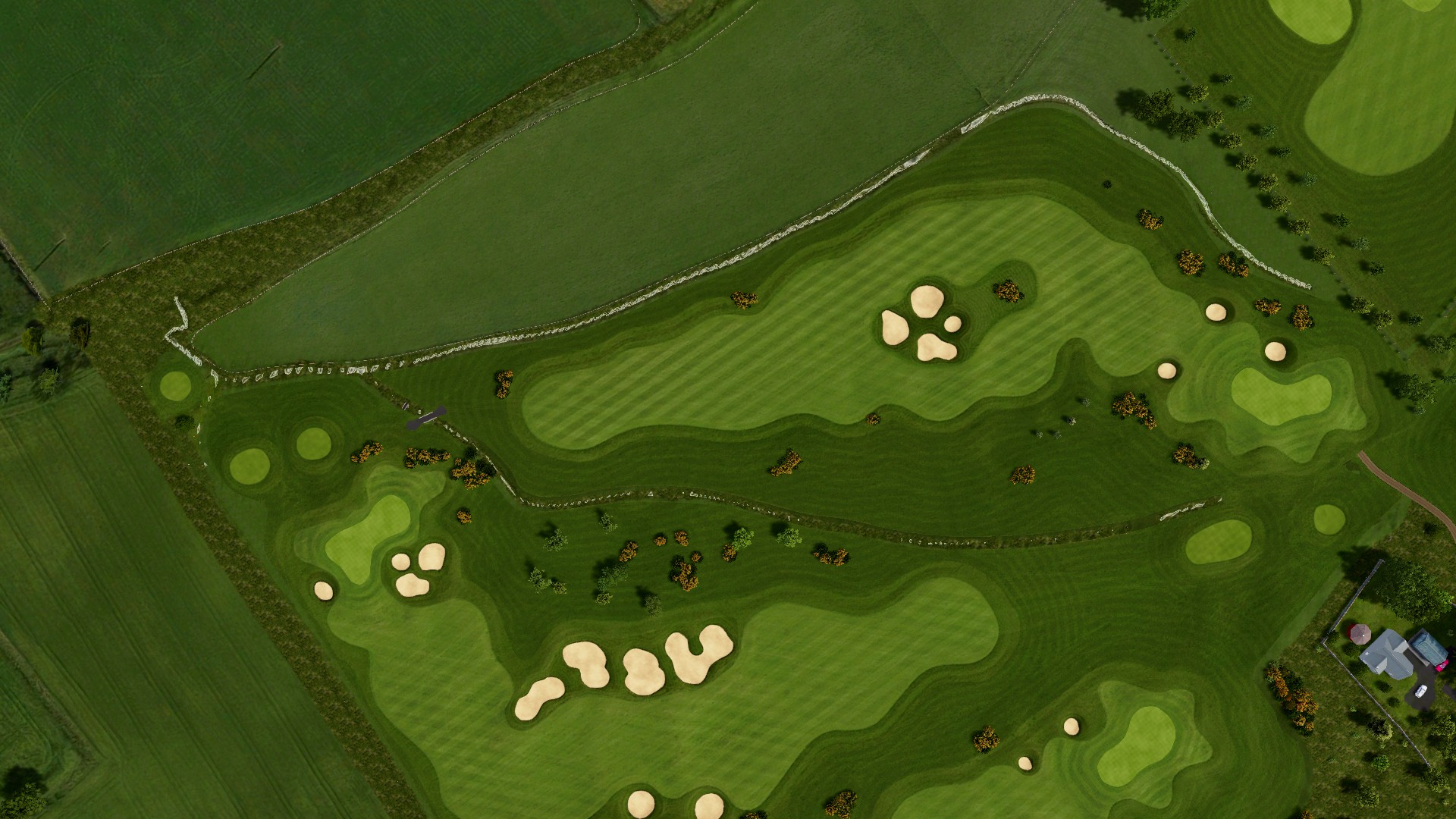 Hole 8 at Kingsfield Golf Centre