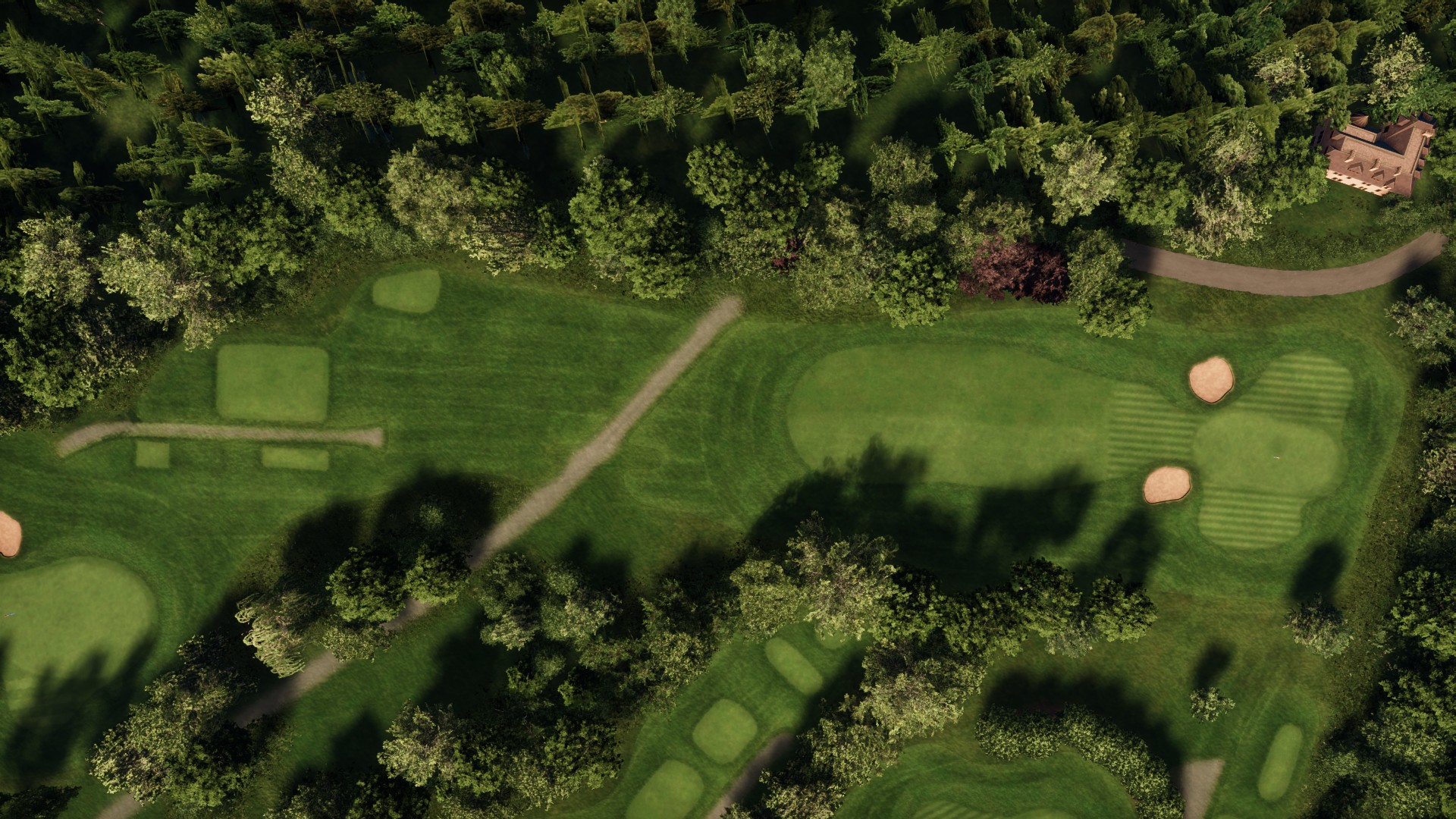 Hole 16 at Kirby Muxloe Golf Club