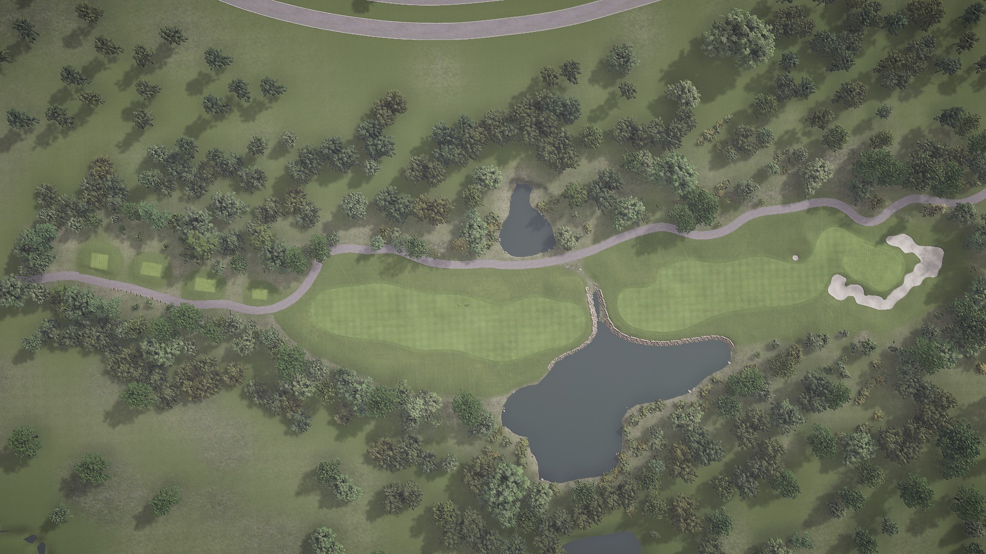 Hole 8 at Kissing Tree