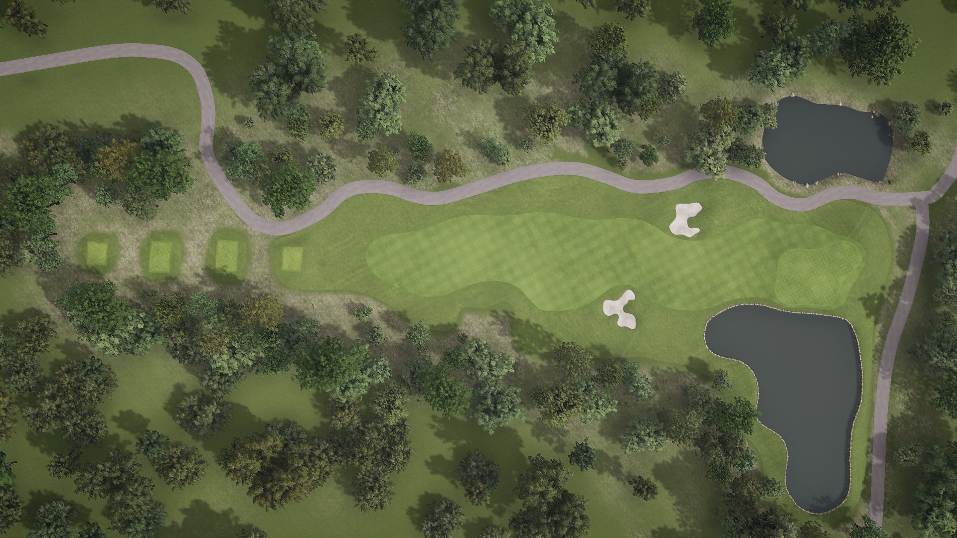 Hole 9 at Kissing Tree