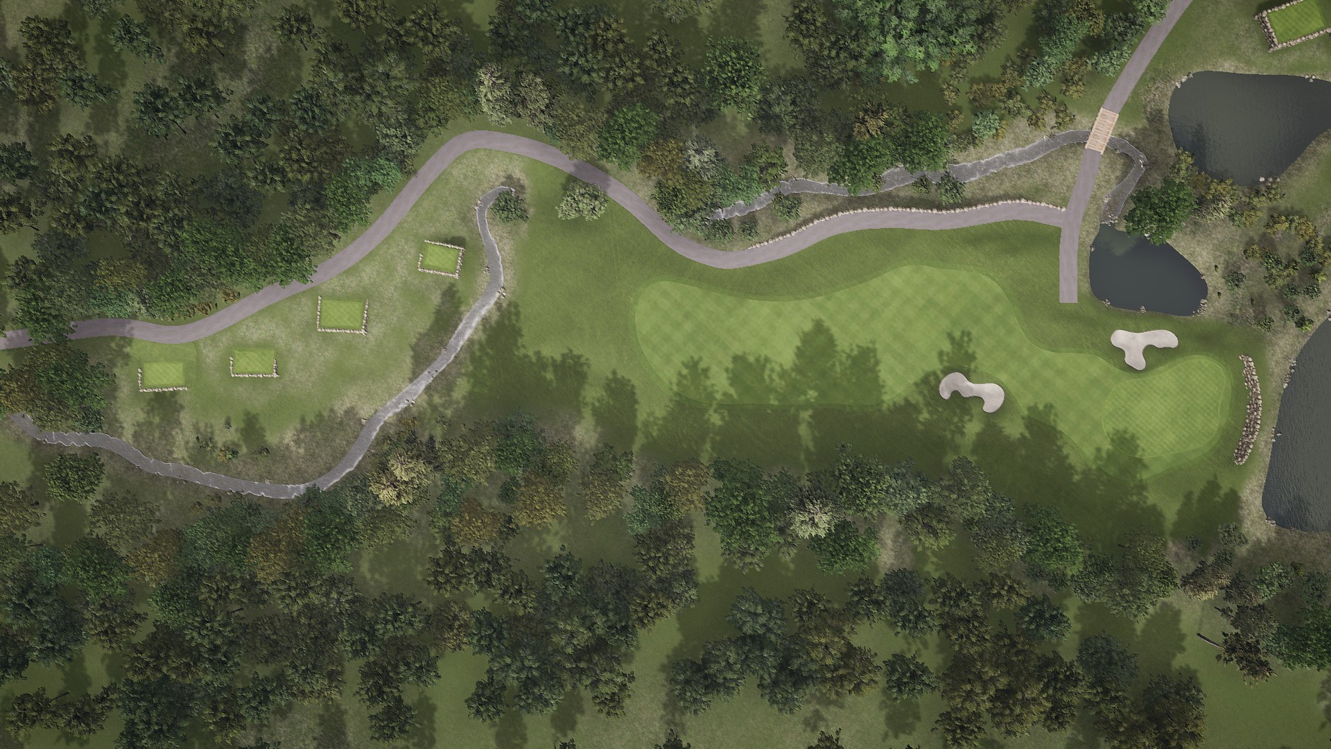 Hole 10 at Kissing Tree