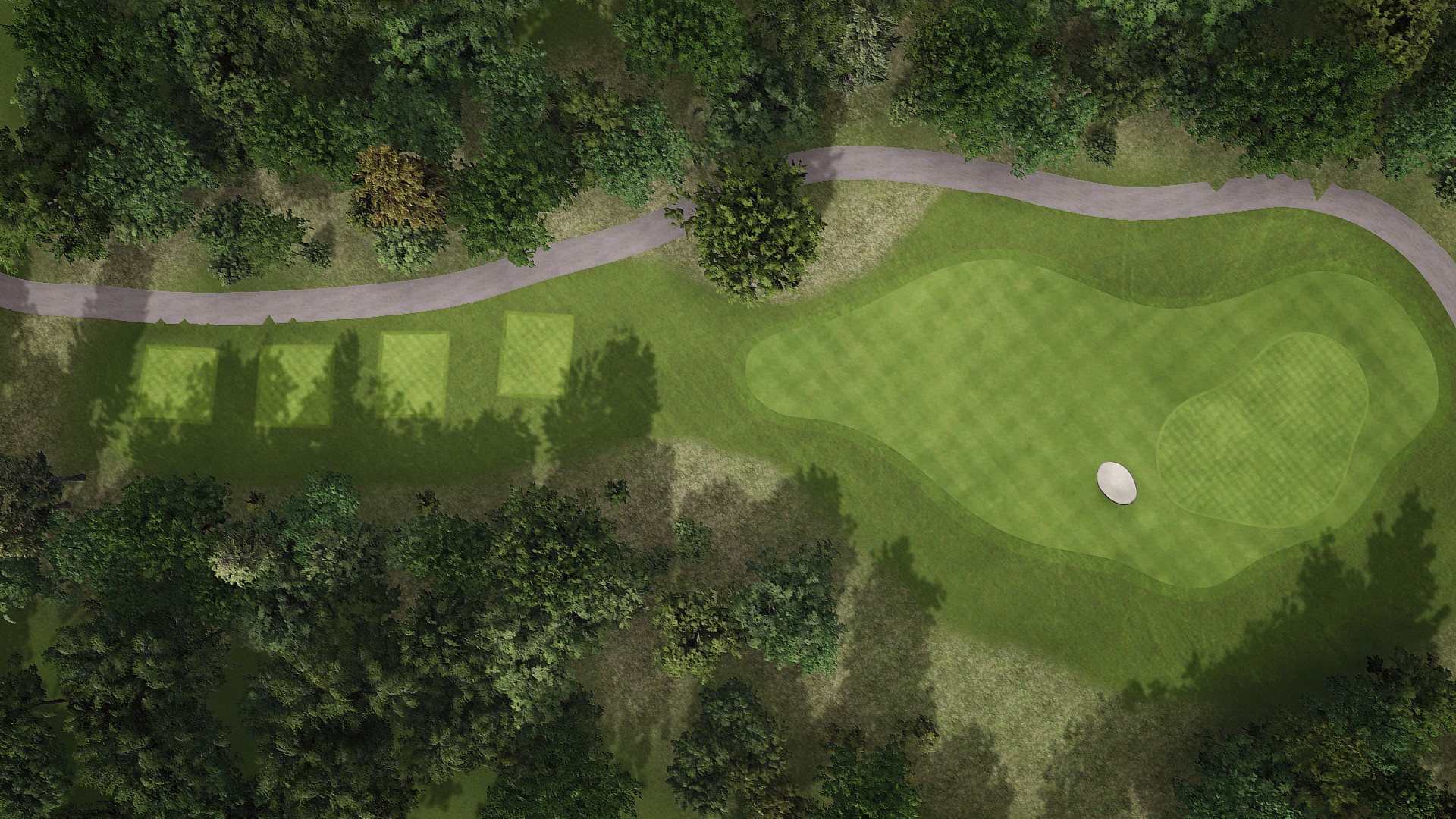 Hole 13 at Kissing Tree
