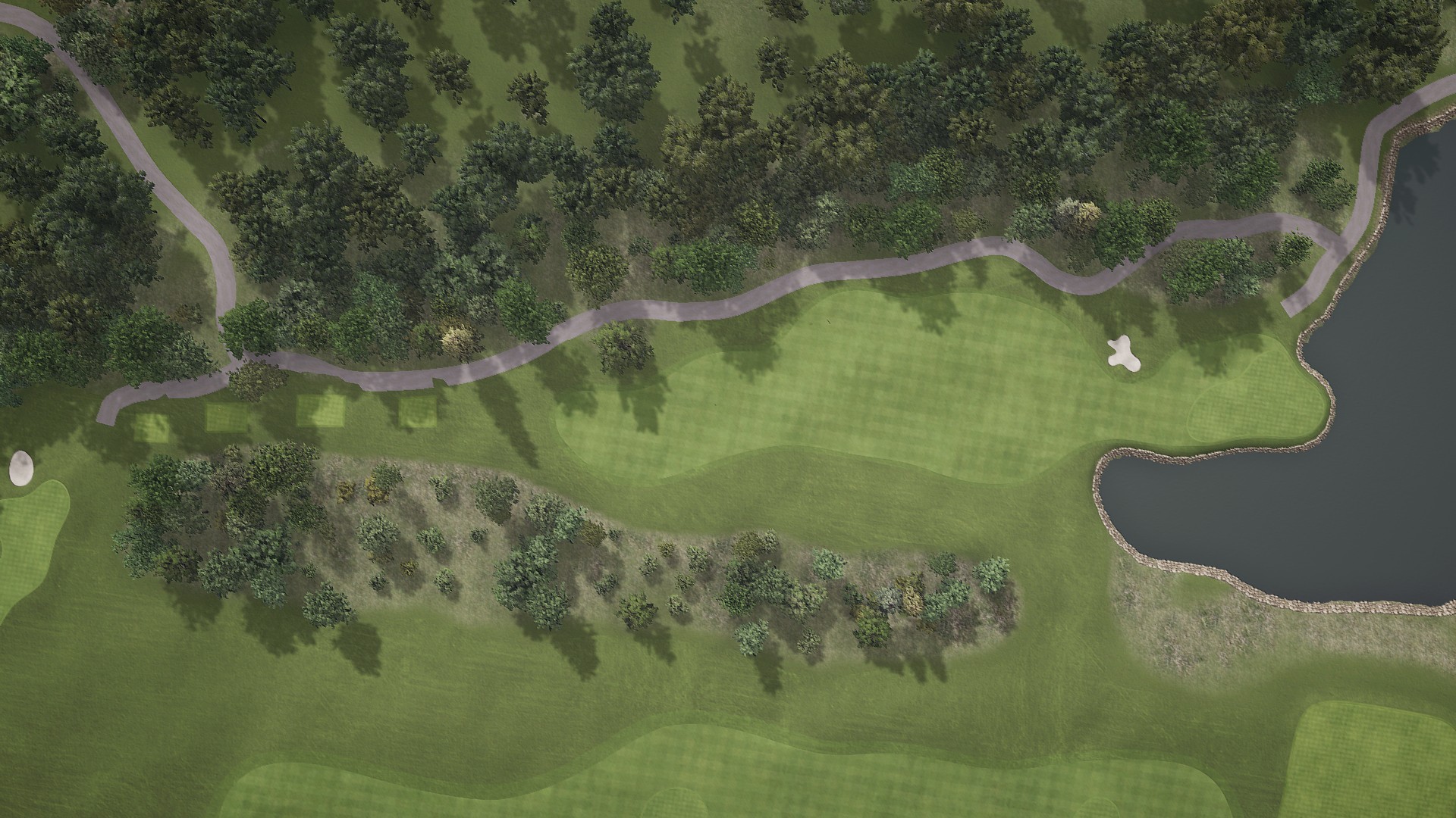 Hole 18 at Kissing Tree