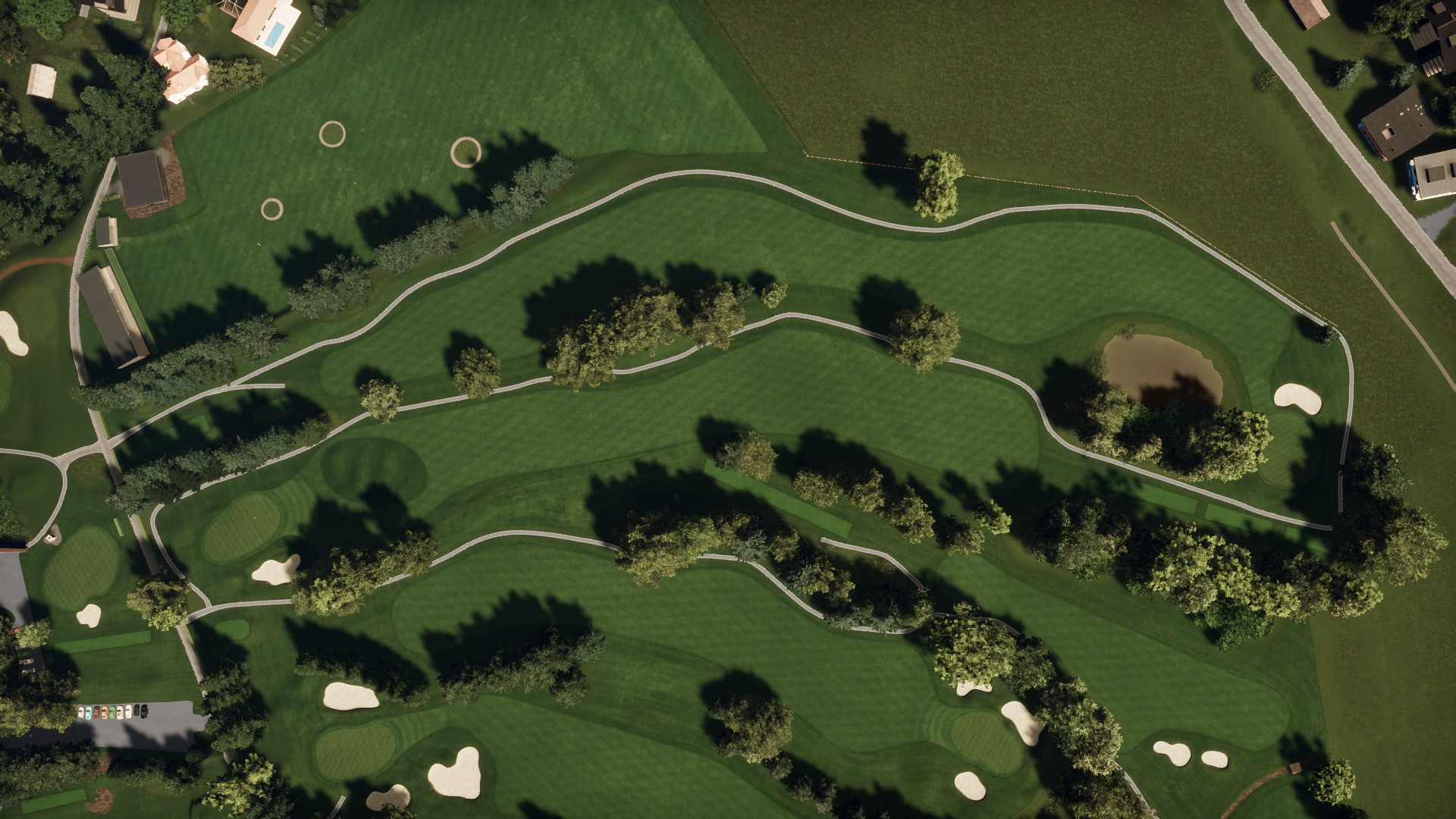 Hole 1 at Kitzbühel-Schwarzee-Reith