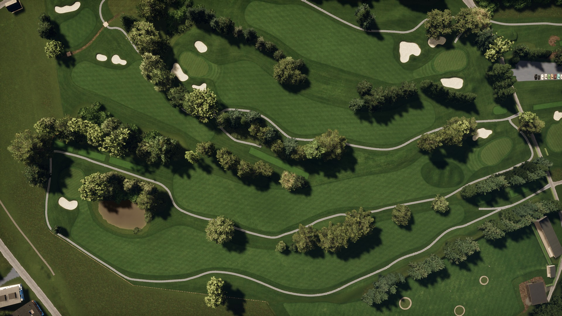 Hole 2 at Kitzbühel-Schwarzee-Reith