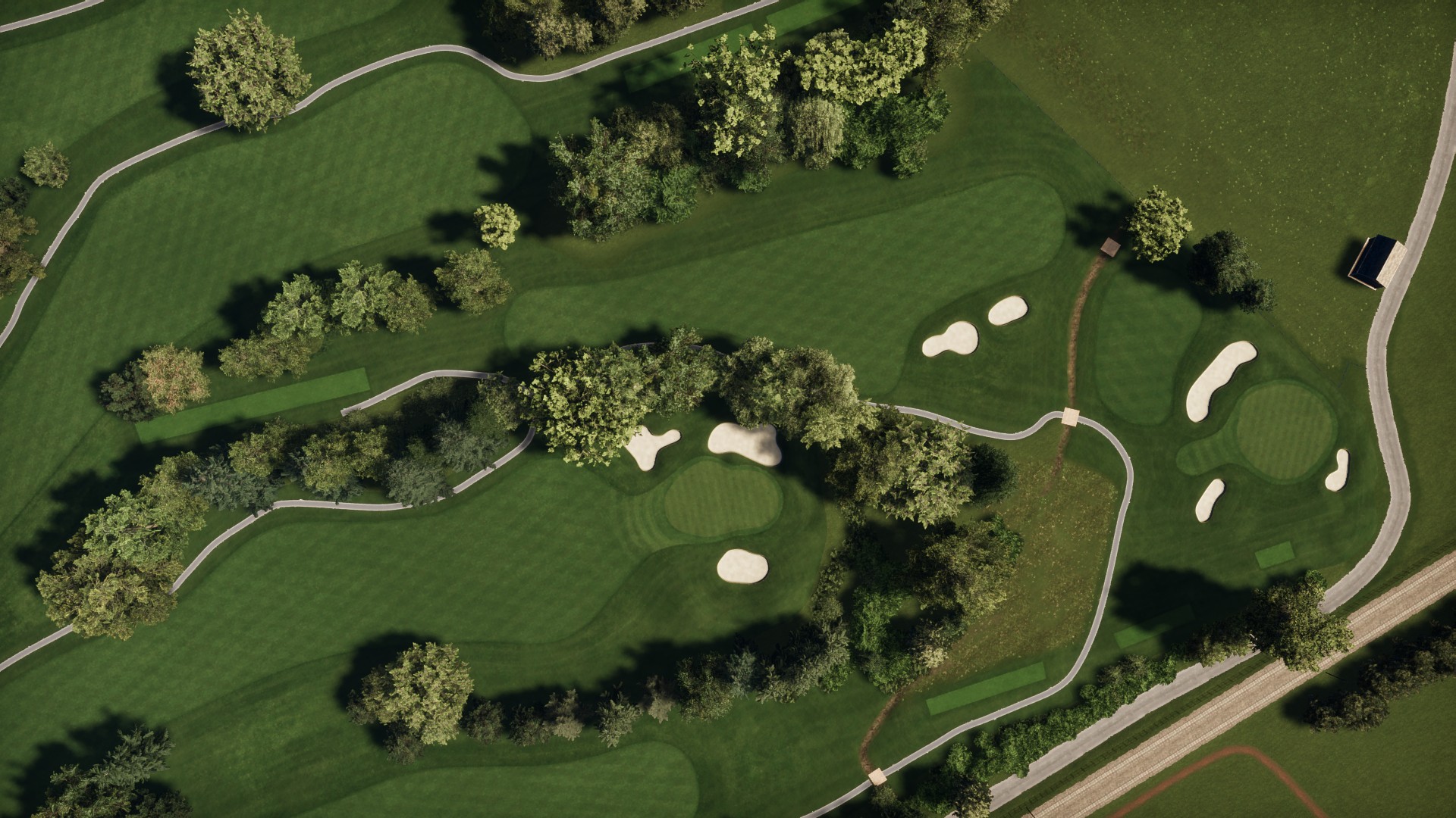 Hole 4 at Kitzbühel-Schwarzee-Reith