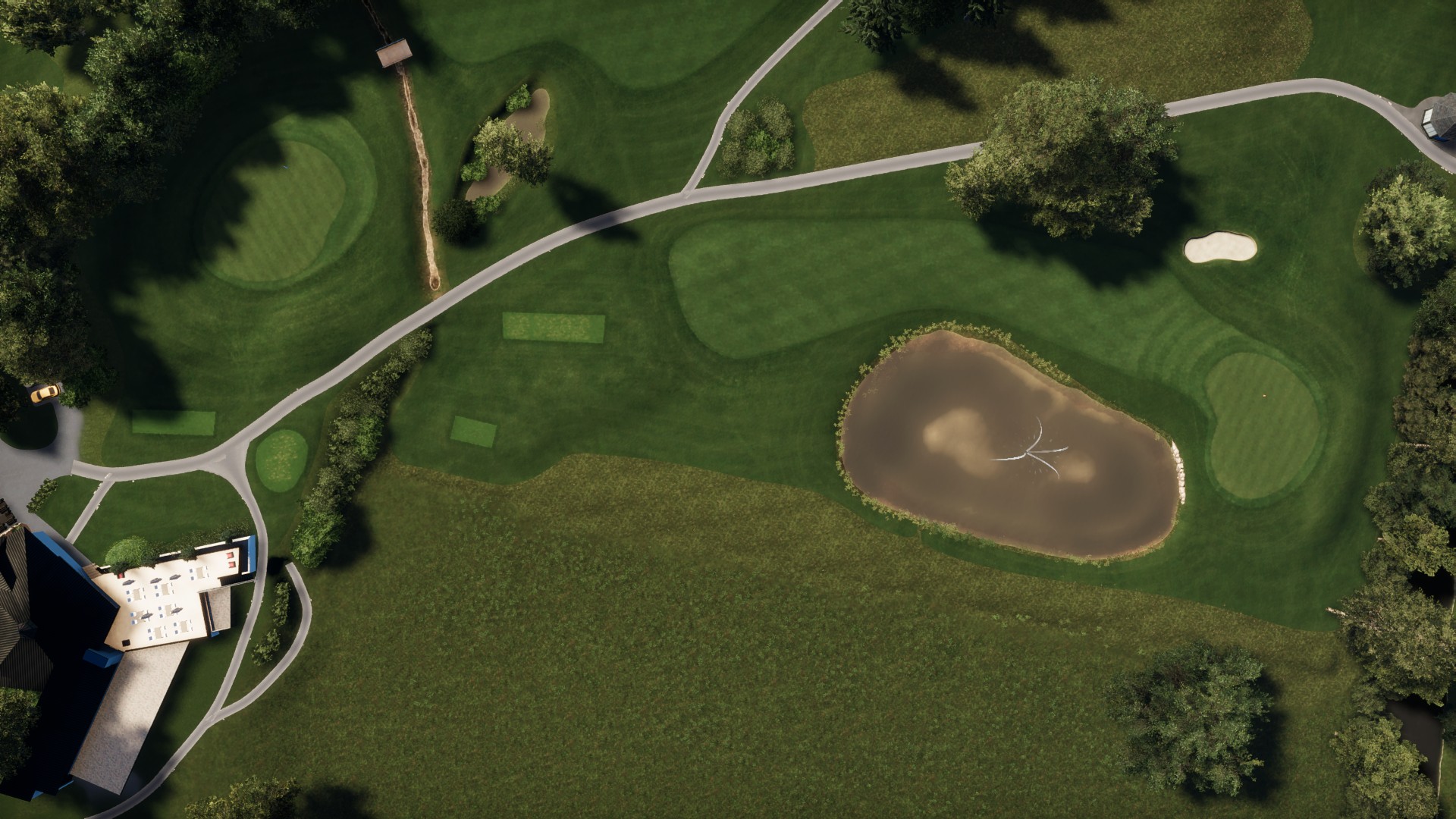 Hole 9 at Kitzbühel-Schwarzee-Reith