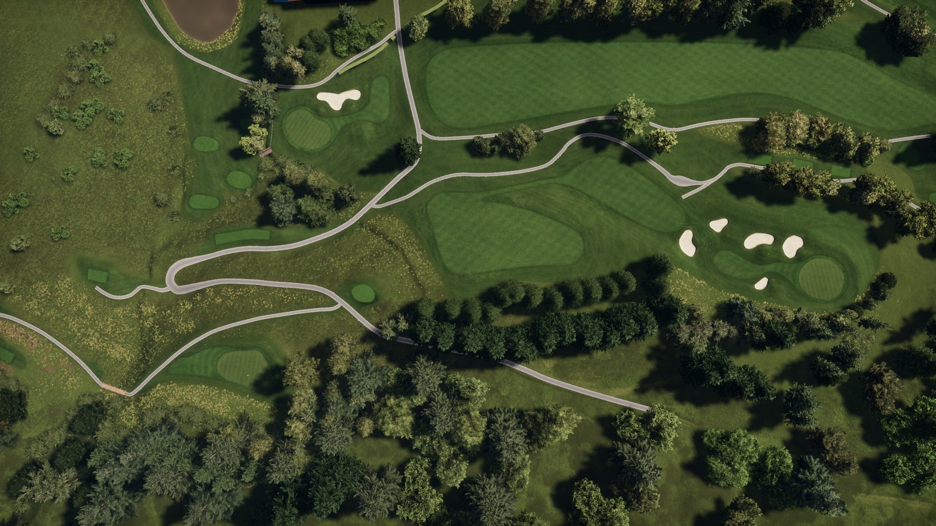 Hole 17 at Kitzbühel-Schwarzee-Reith