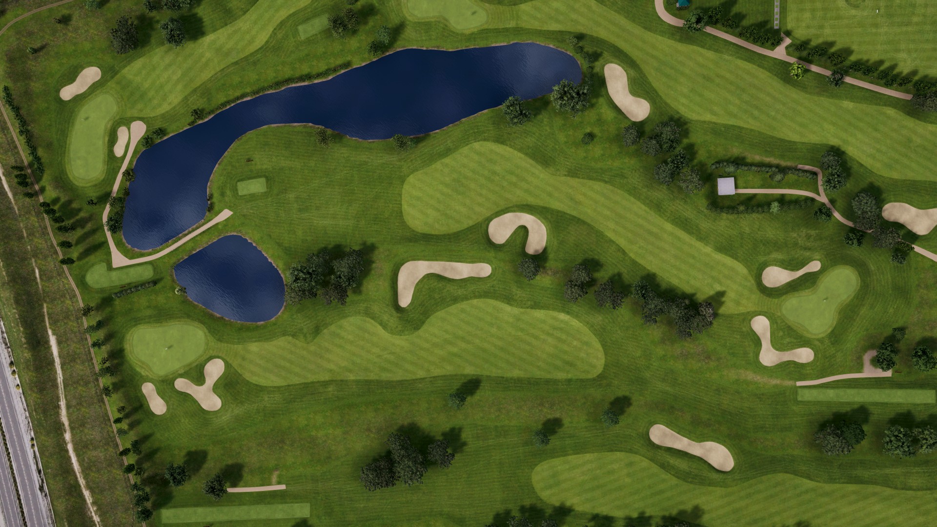 Hole 4 at Club de Golf la Dehesa
