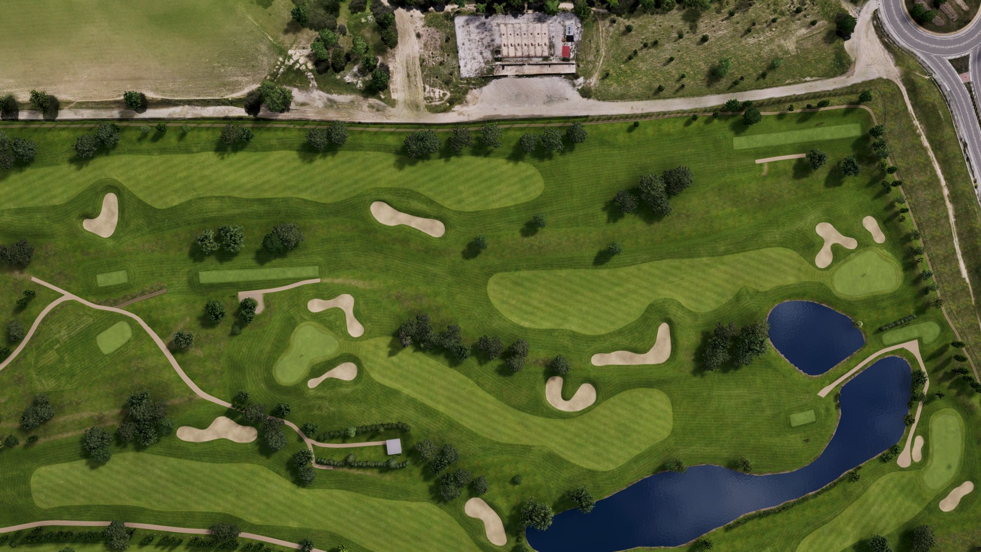Hole 5 at Club de Golf la Dehesa