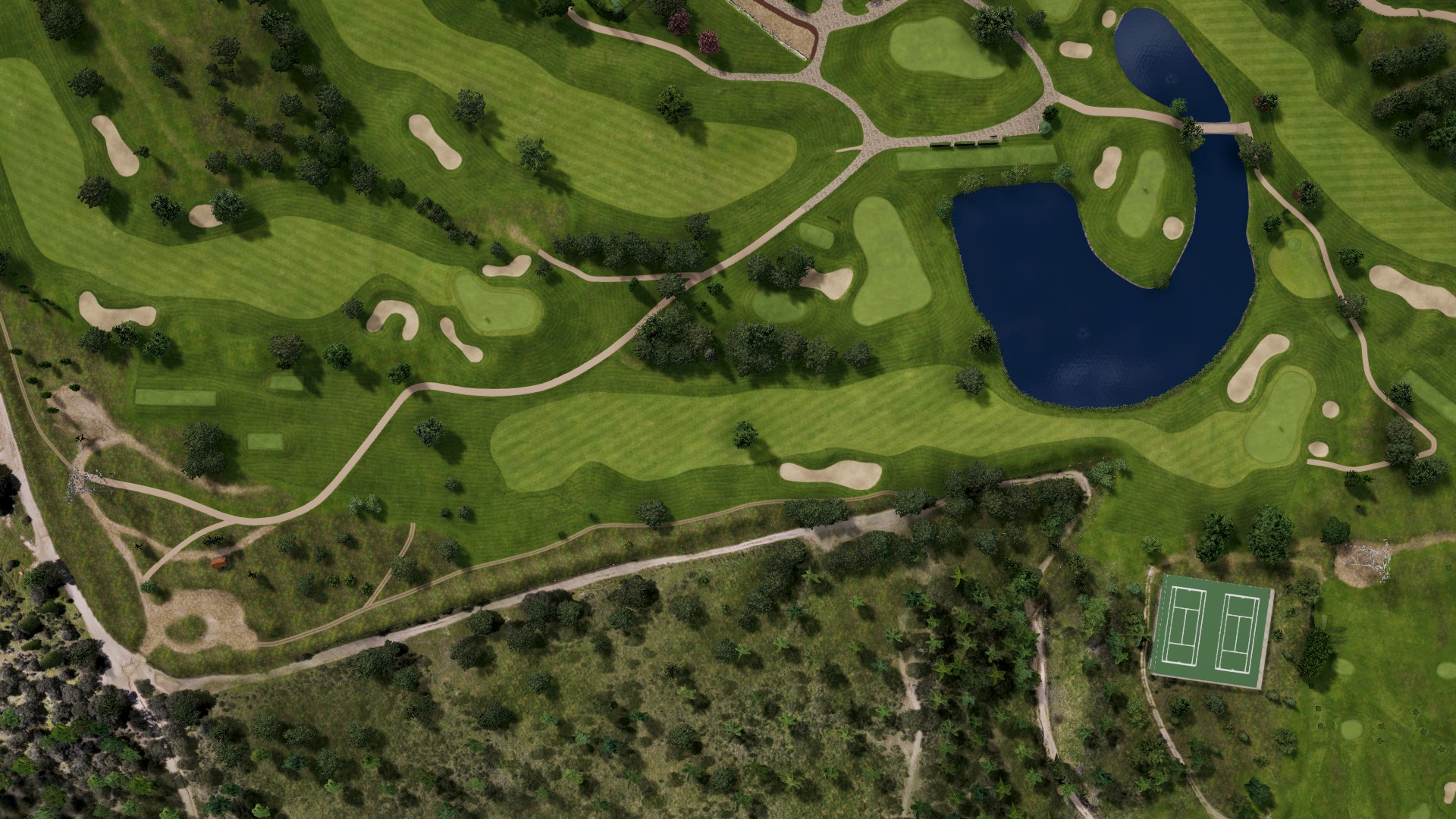 Hole 8 at Club de Golf la Dehesa