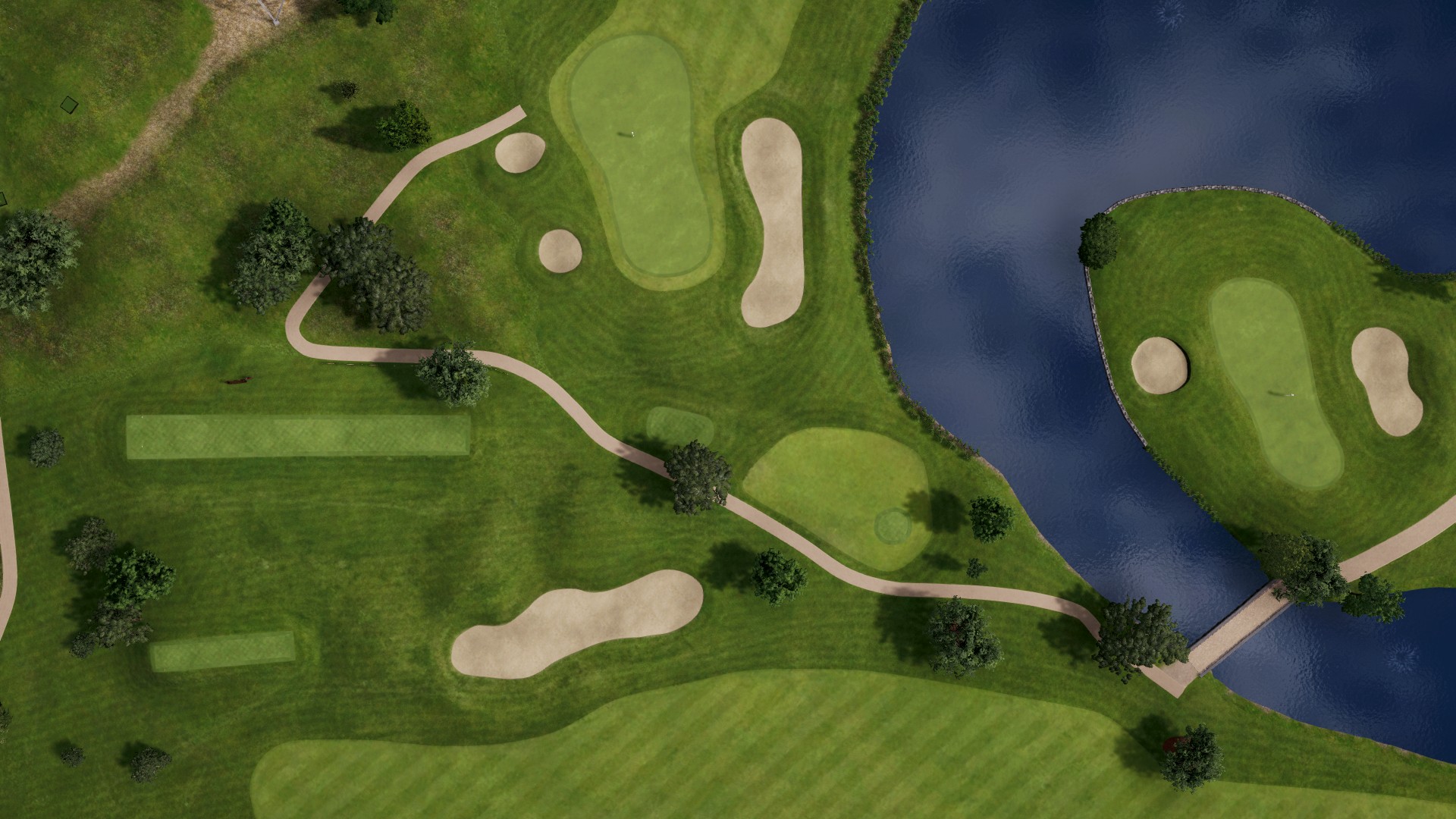 Hole 9 at Club de Golf la Dehesa