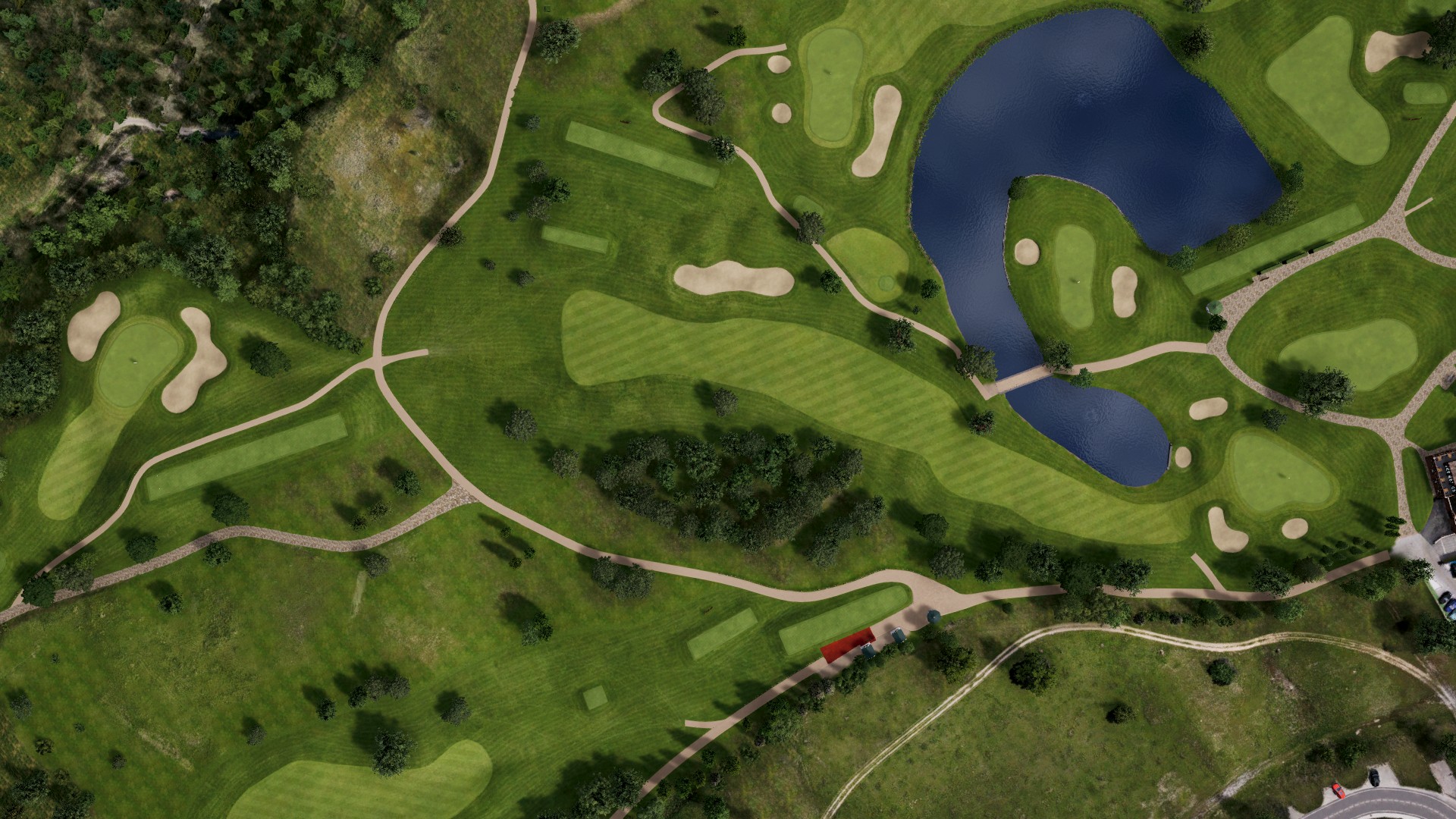 Hole 18 at Club de Golf la Dehesa