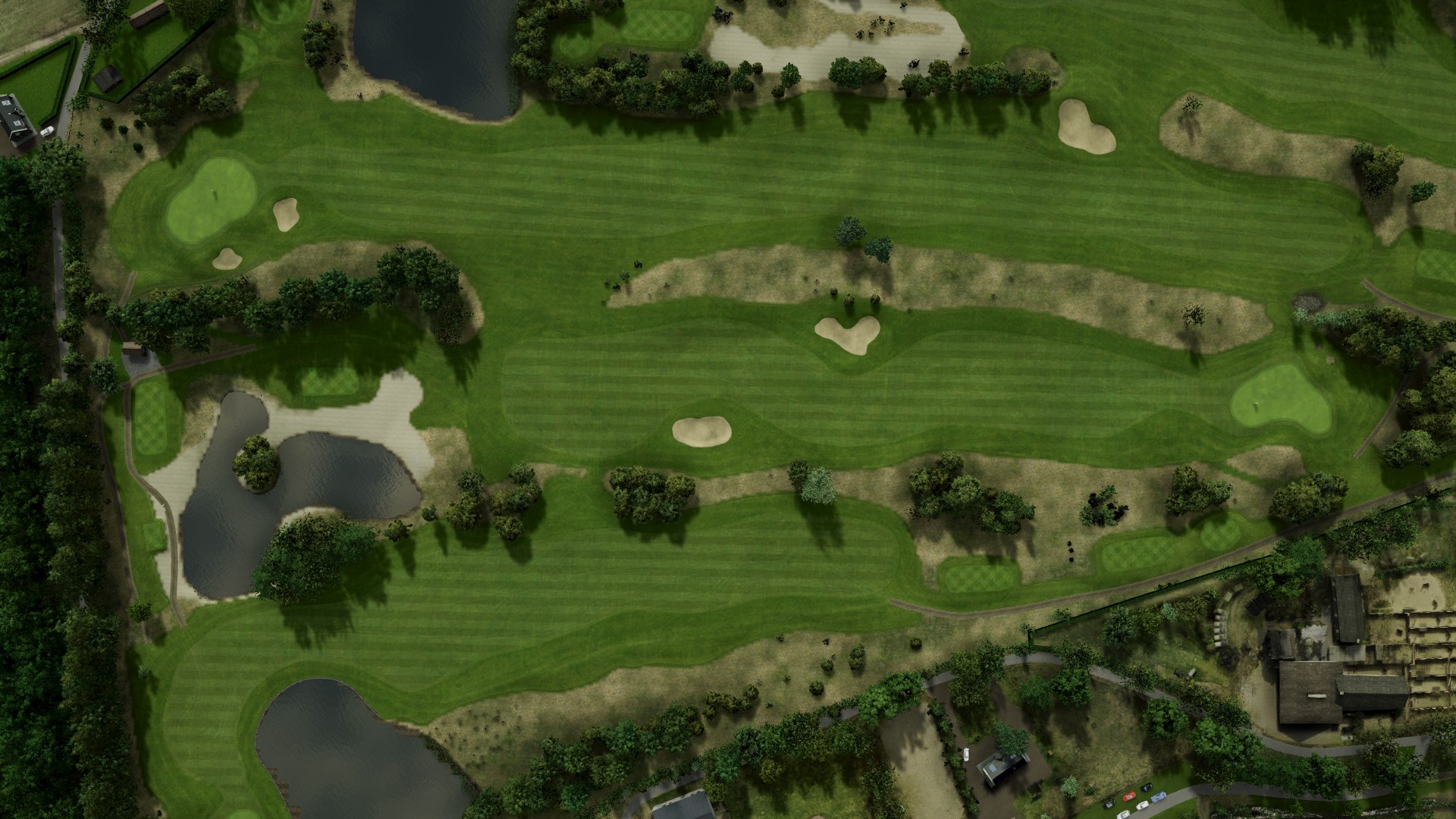 Hole 13 at Landgoed Bergvliet GC
