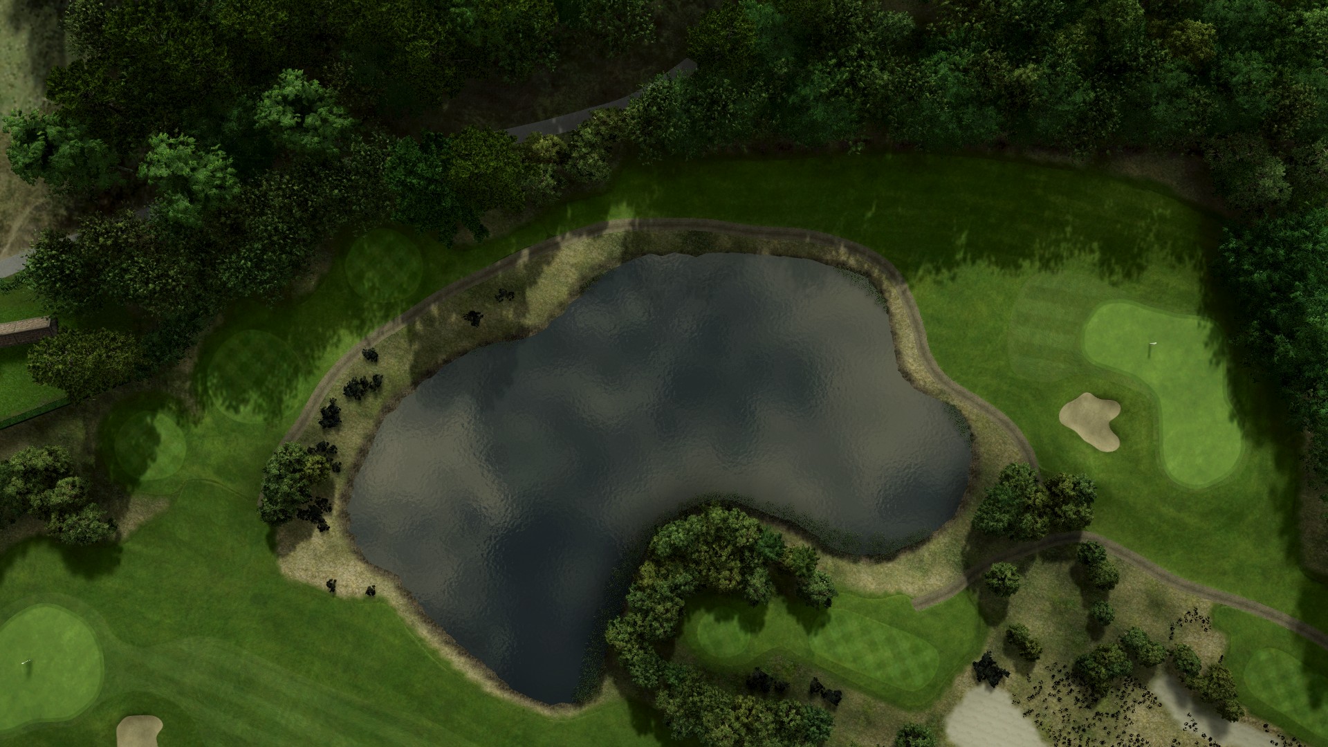 Hole 15 at Landgoed Bergvliet GC