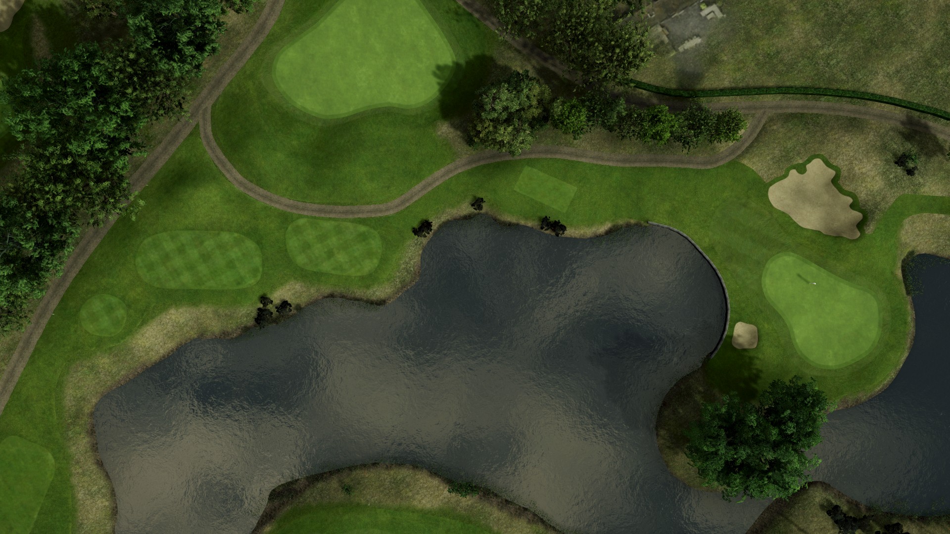Hole 18 at Landgoed Bergvliet GC