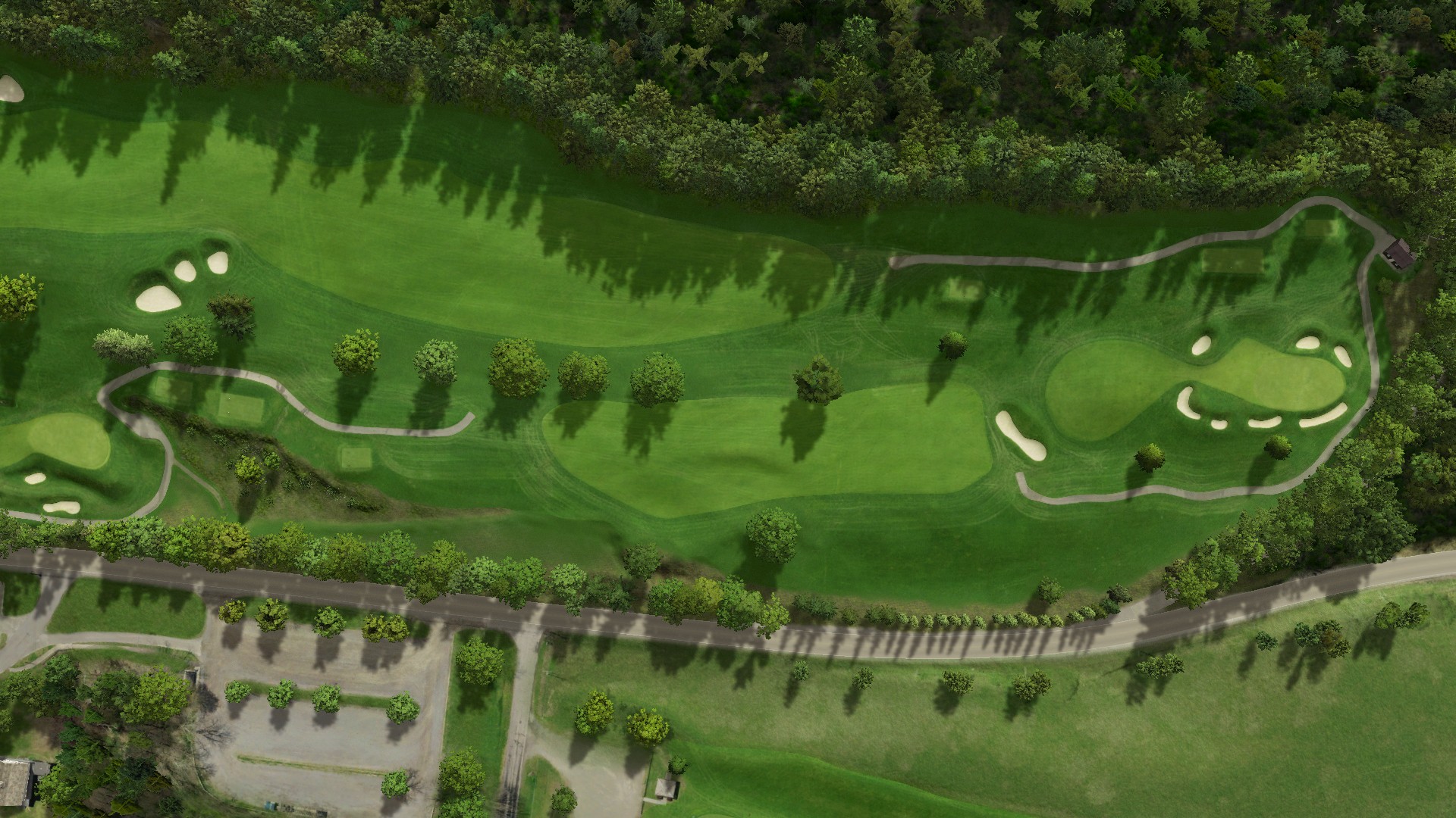 Hole 10 at Leatherstocking Golf Course