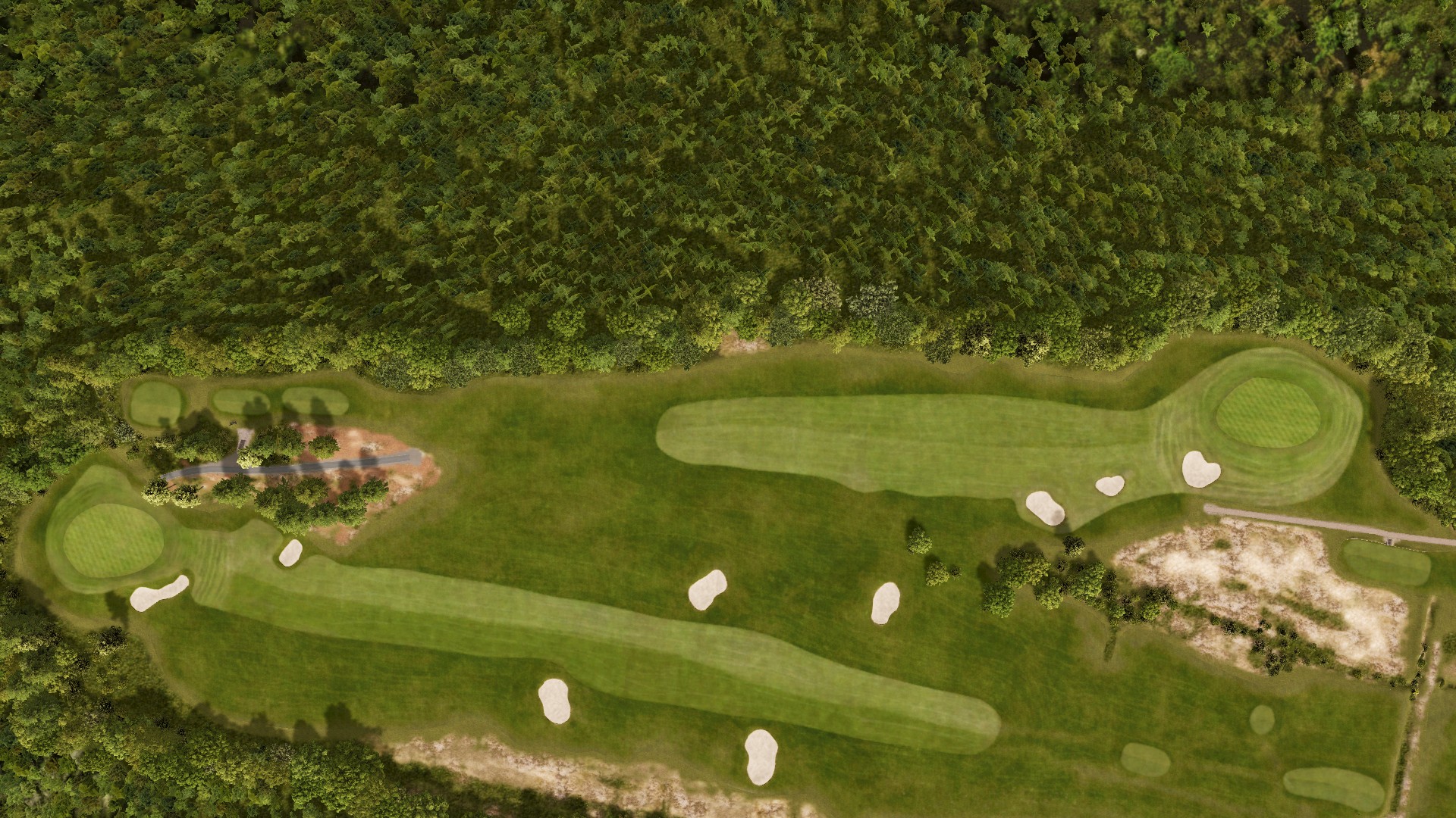 Hole 6 at Le Touquet Golf Resort