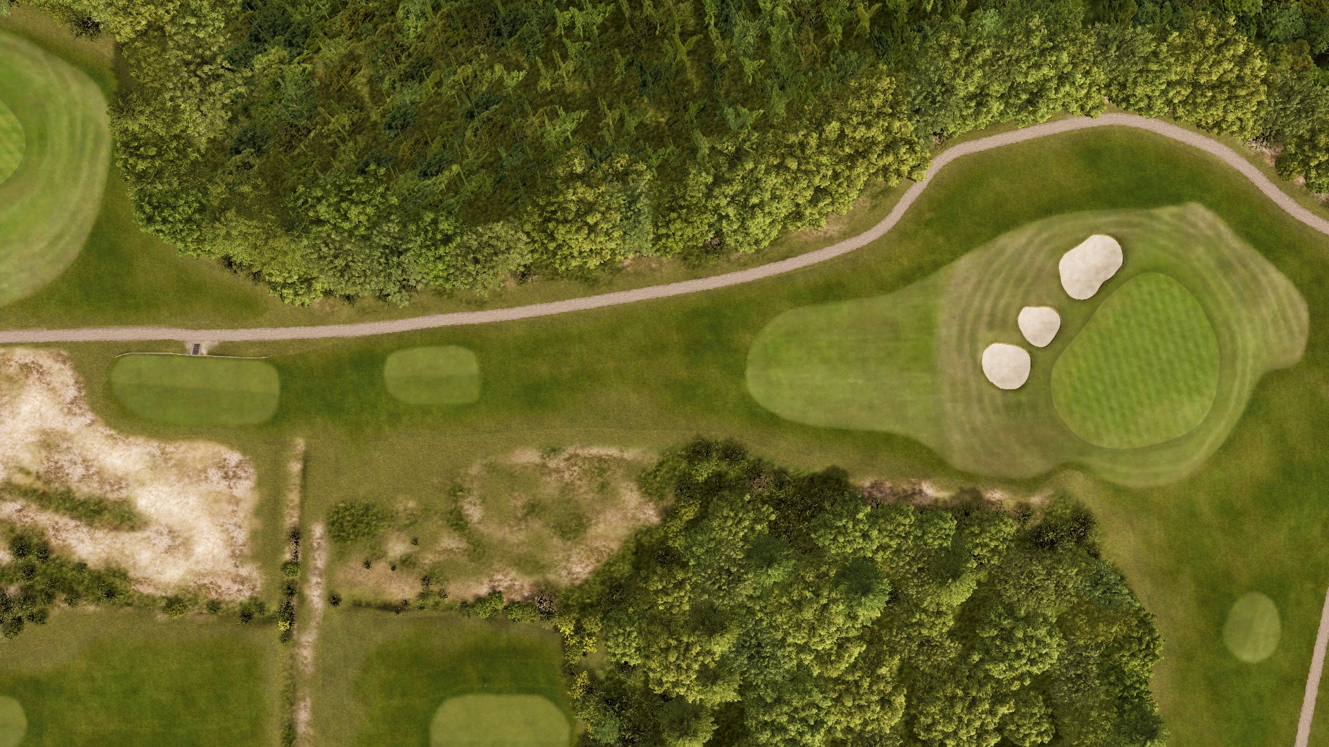 Hole 7 at Le Touquet Golf Resort