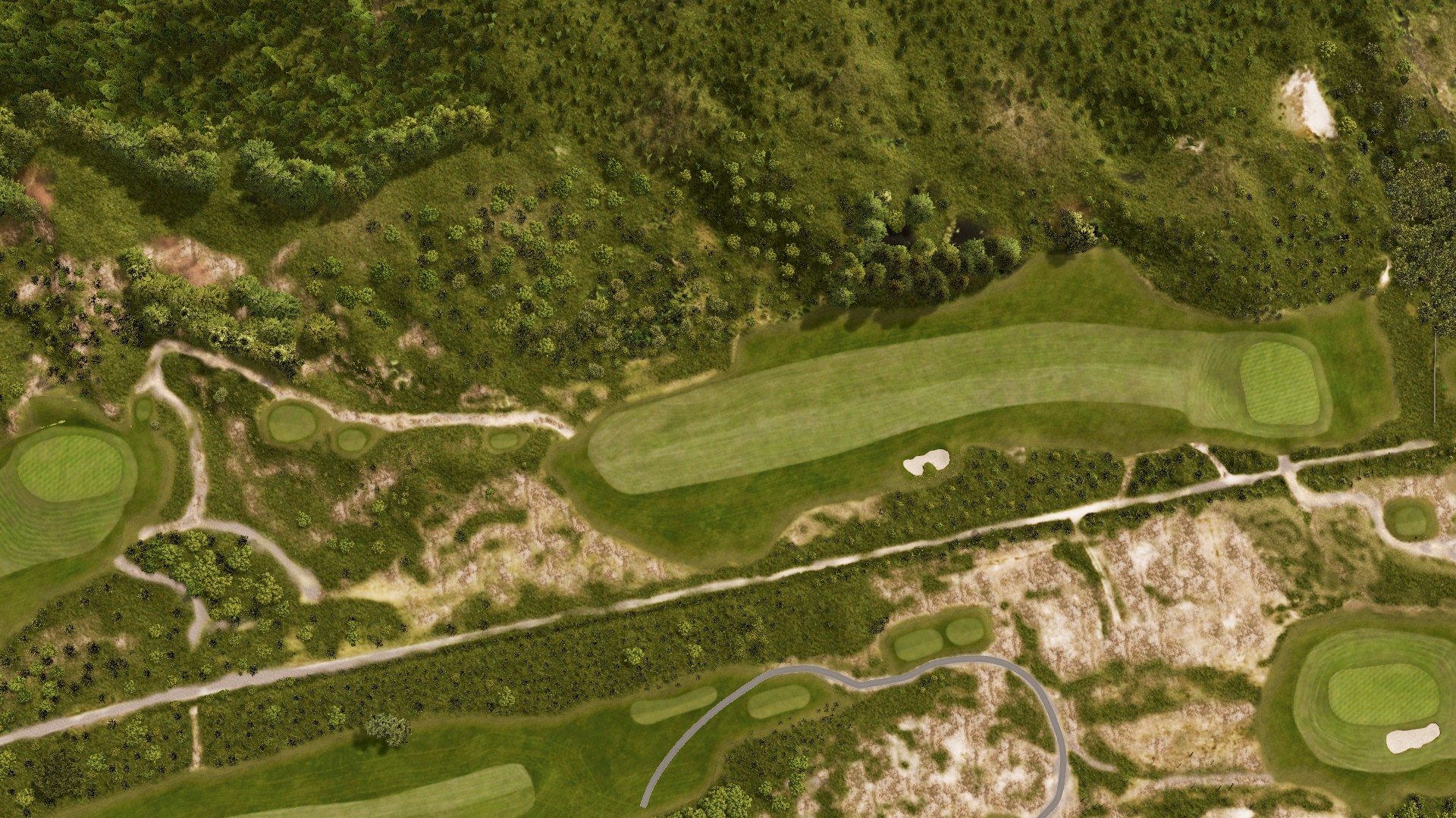 Hole 13 at Le Touquet Golf Resort