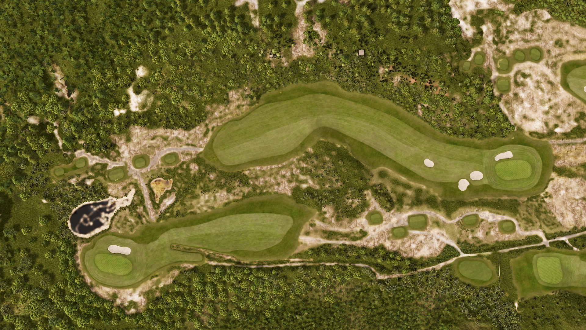 Hole 15 at Le Touquet Golf Resort